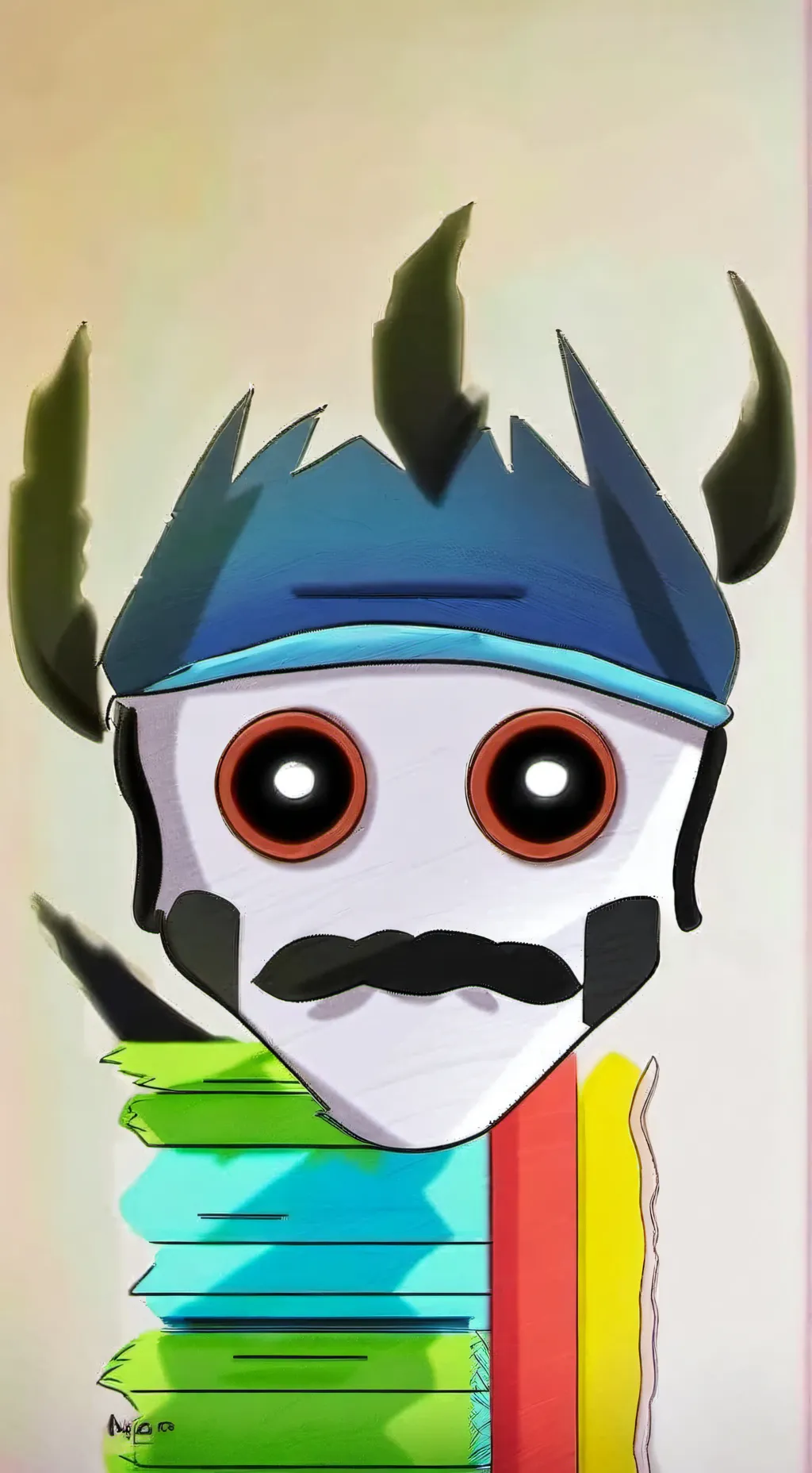 ai character: dandys world! background