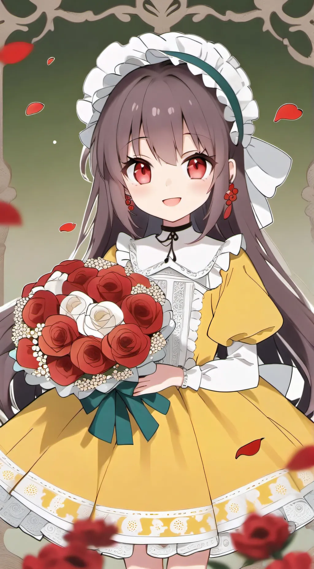 ai character: Anita❤️ background