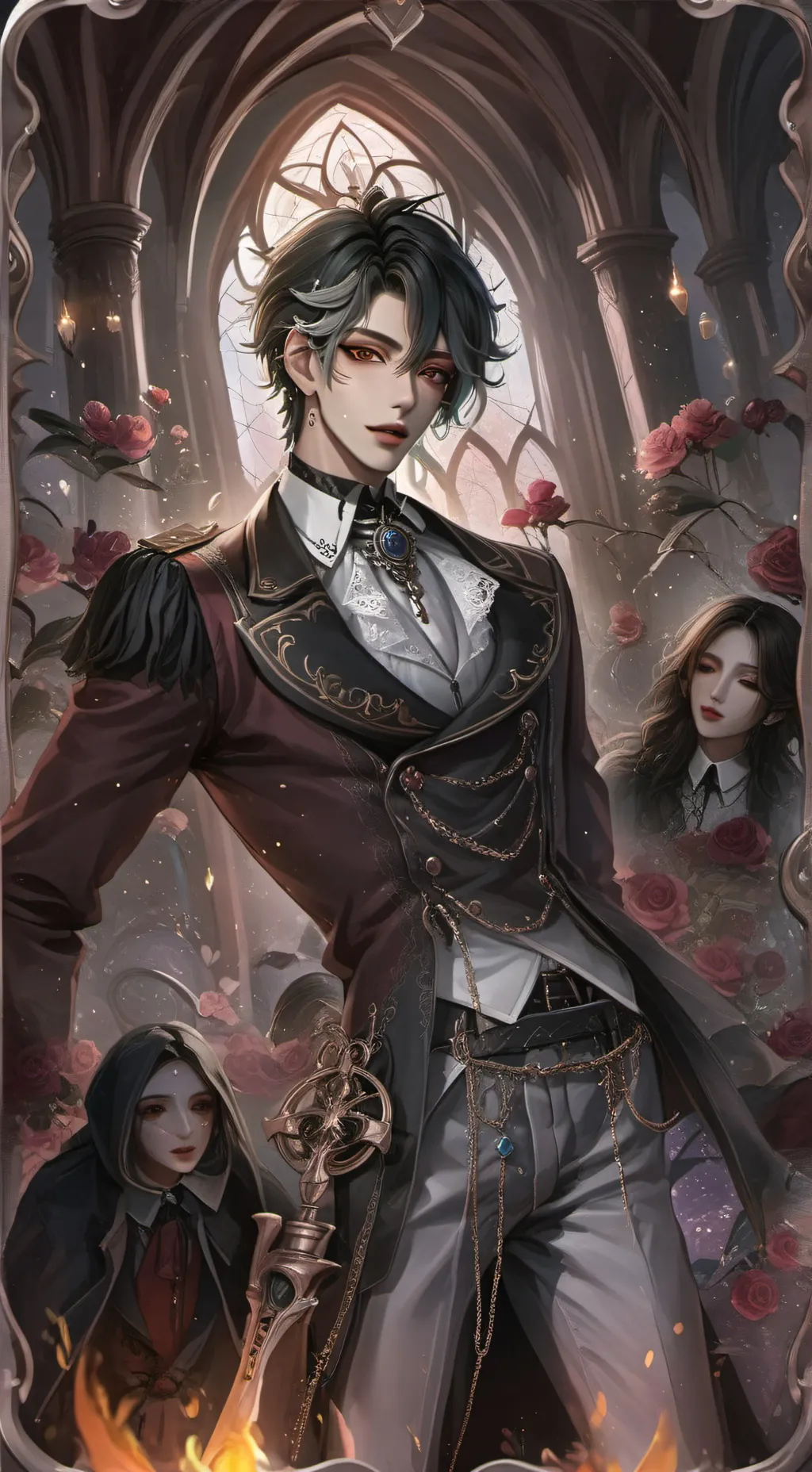 ai character: casper background