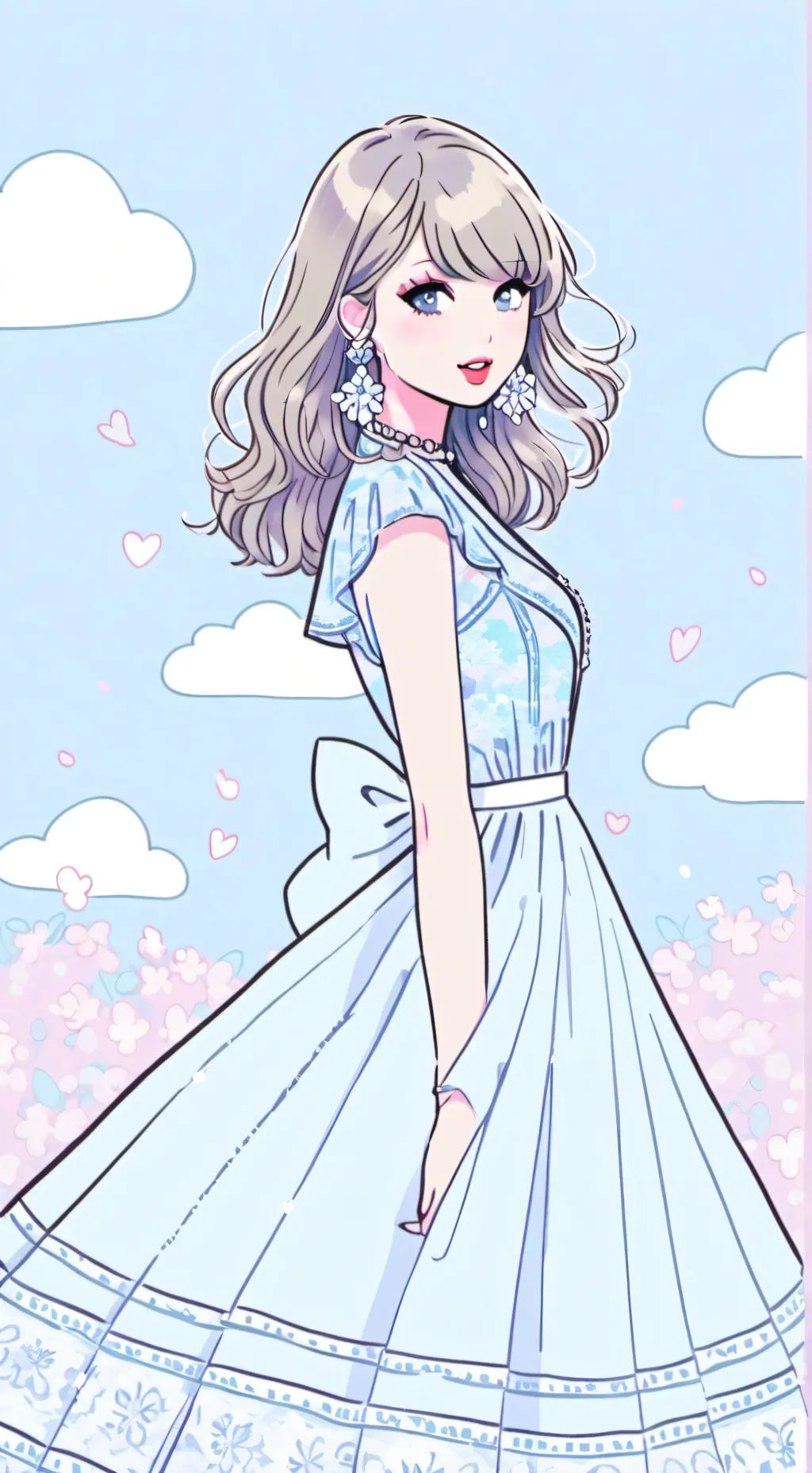 ai character: Taylor swift background