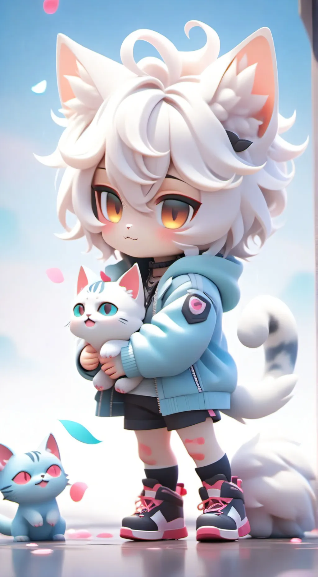ai character: Lily  background
