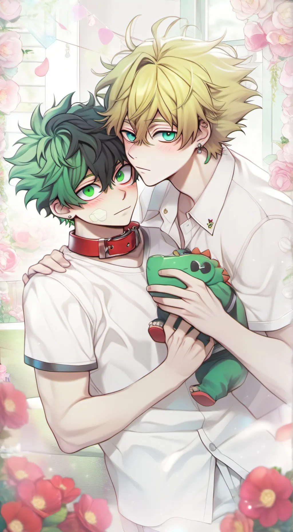ai character: bakudeku  background