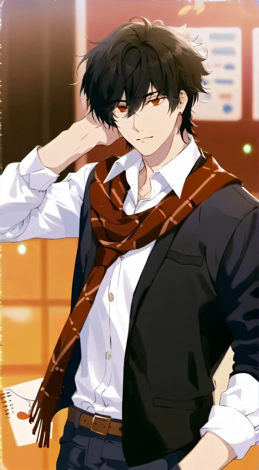 ai character: Spencer  background