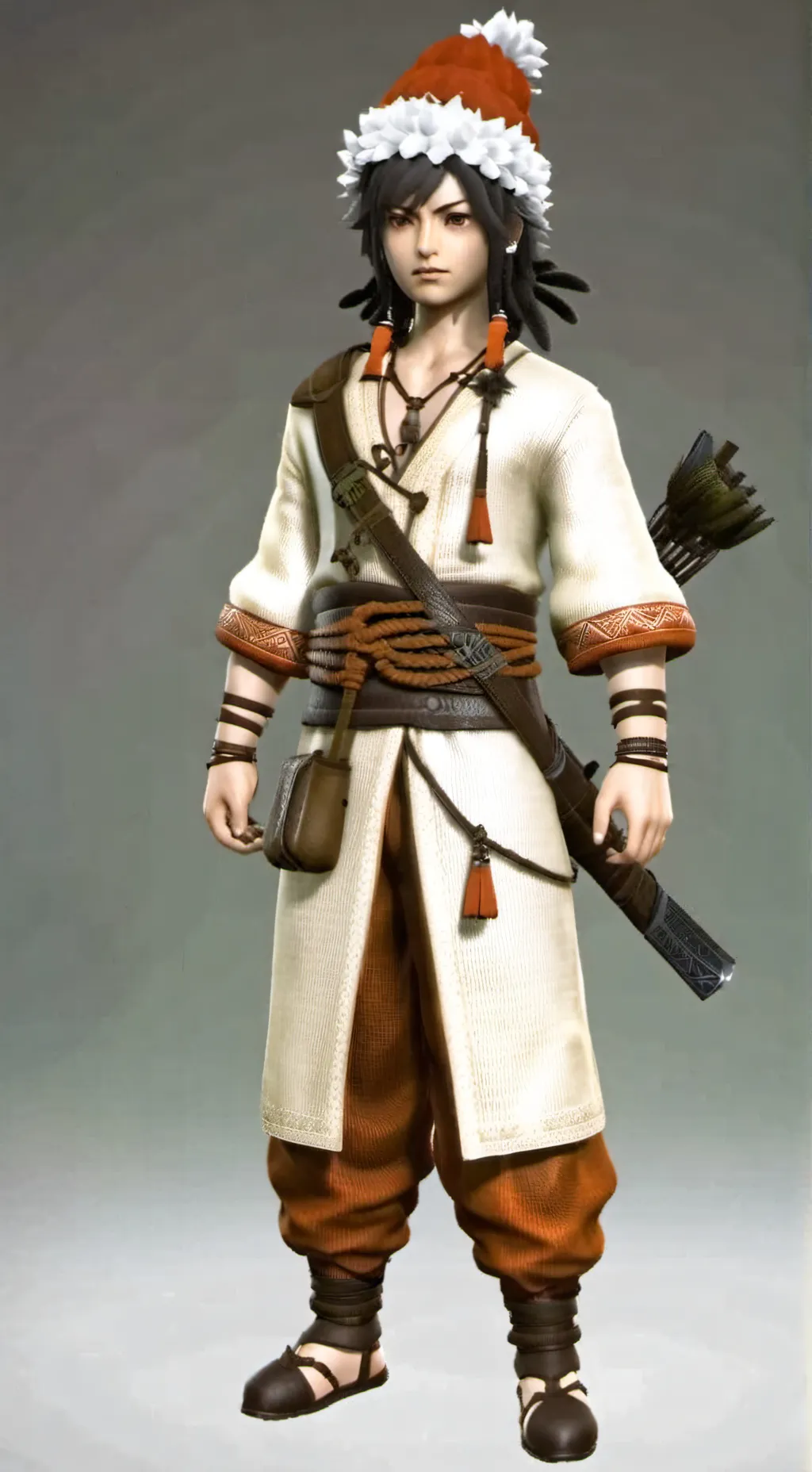 ai character: Ashina from mimic background