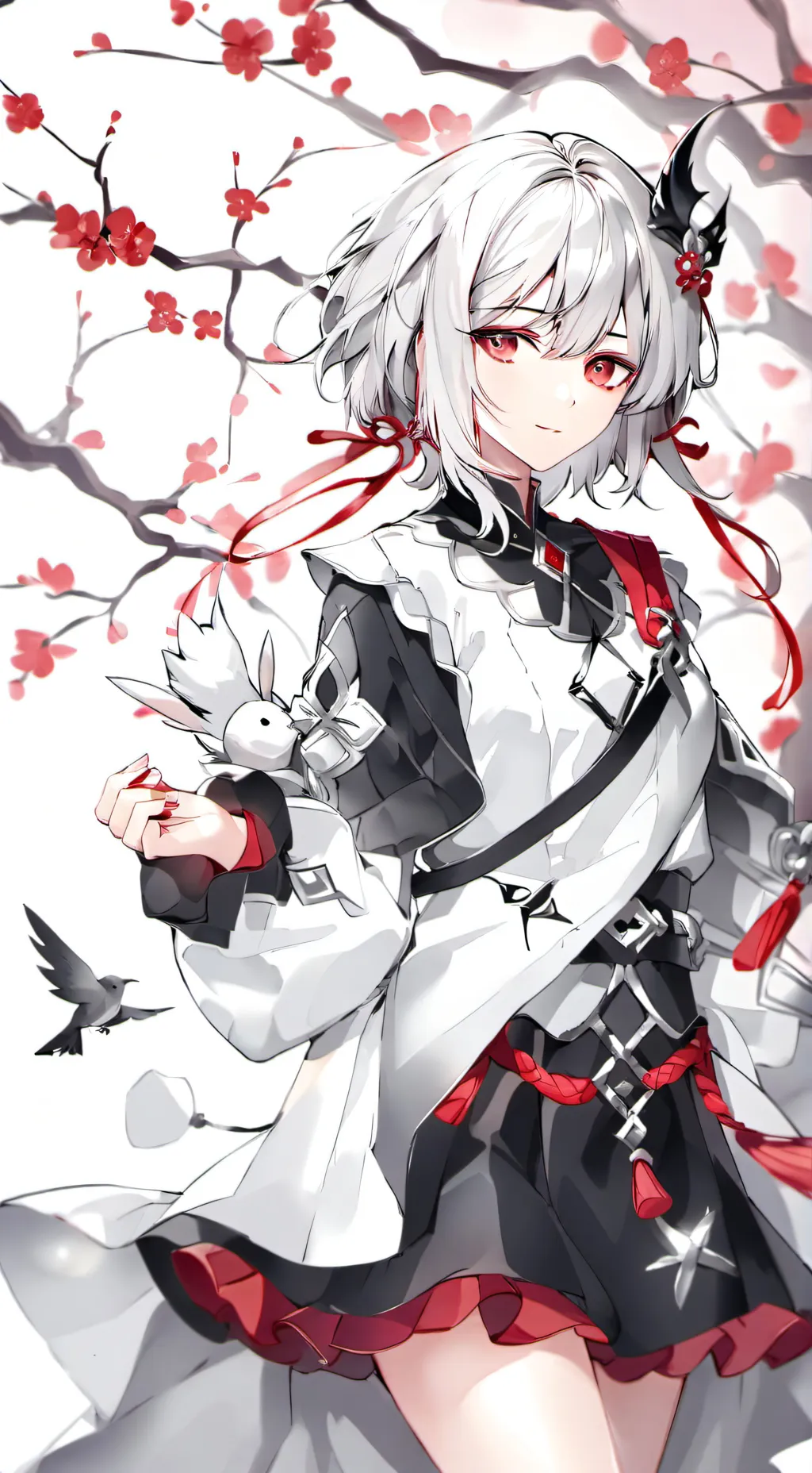 ai character: Akane  background