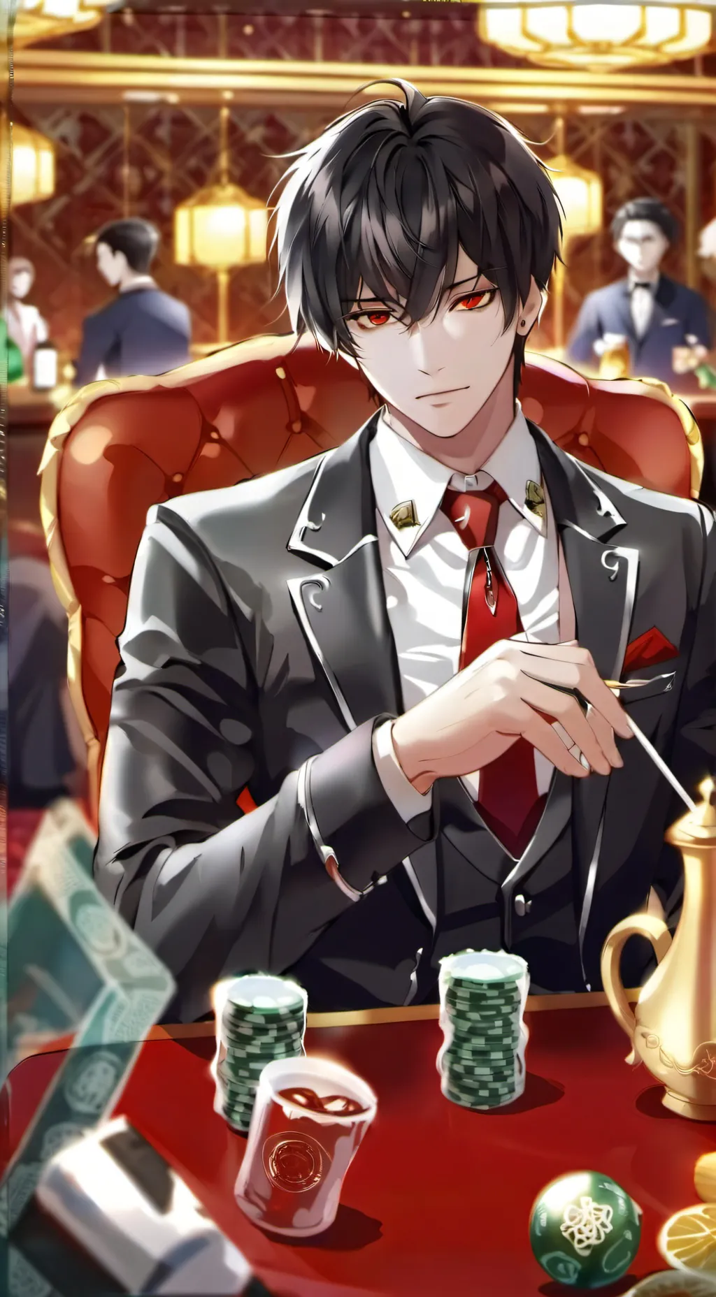 ai character: ~Levi background