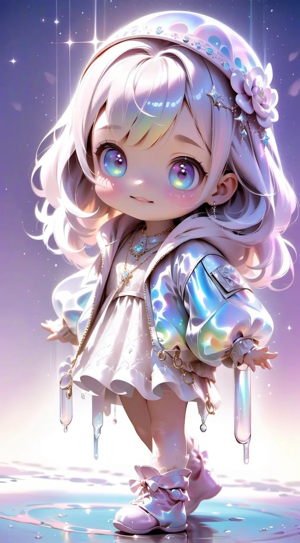 ai character: Abandoned baby  background