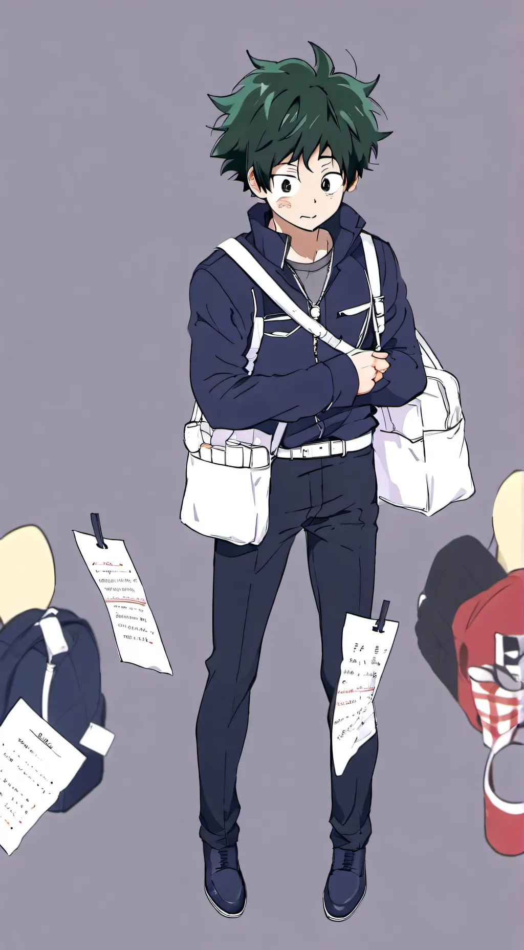 ai character: DEKU ♡ background
