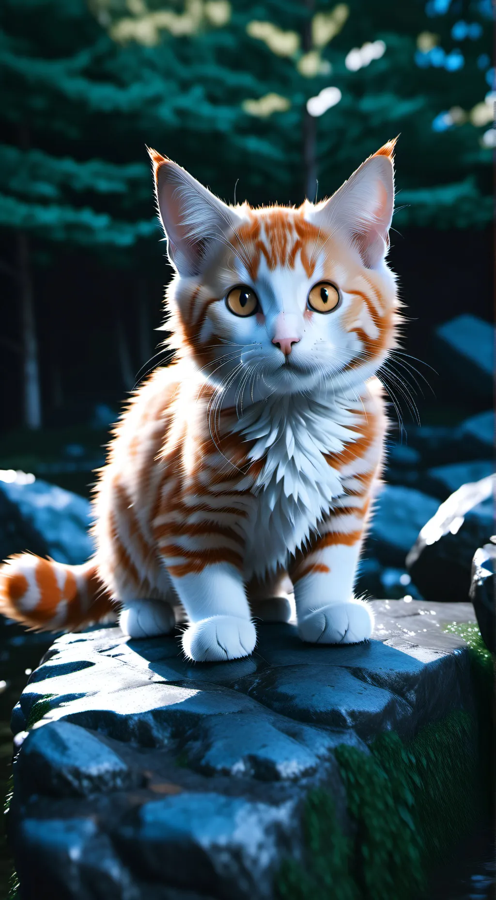 ai character: ginger  background