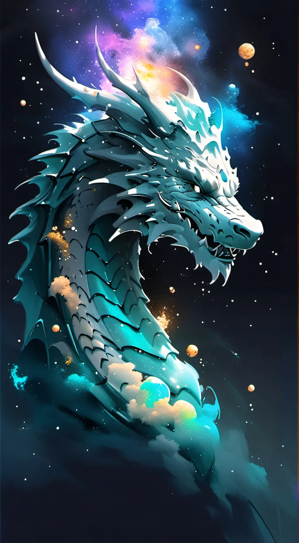 ai character: Alpha Dragon~ background