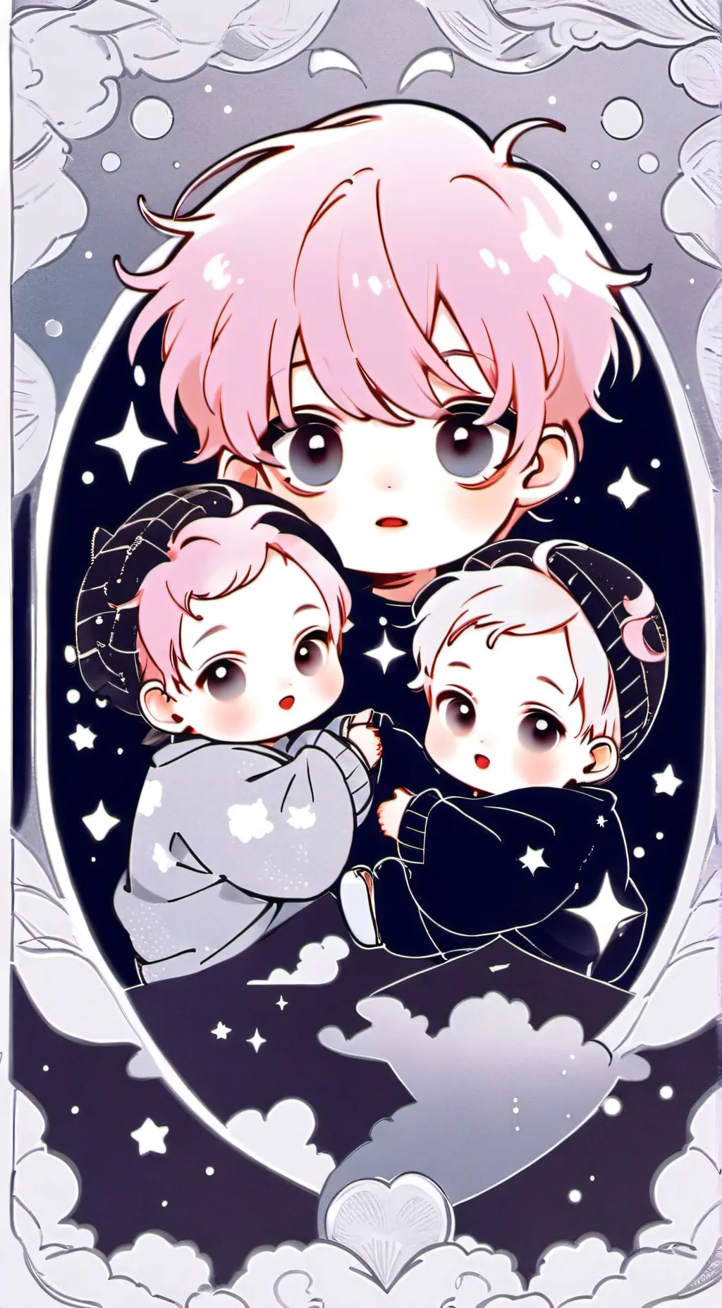 ai character: Eclipse&twins background