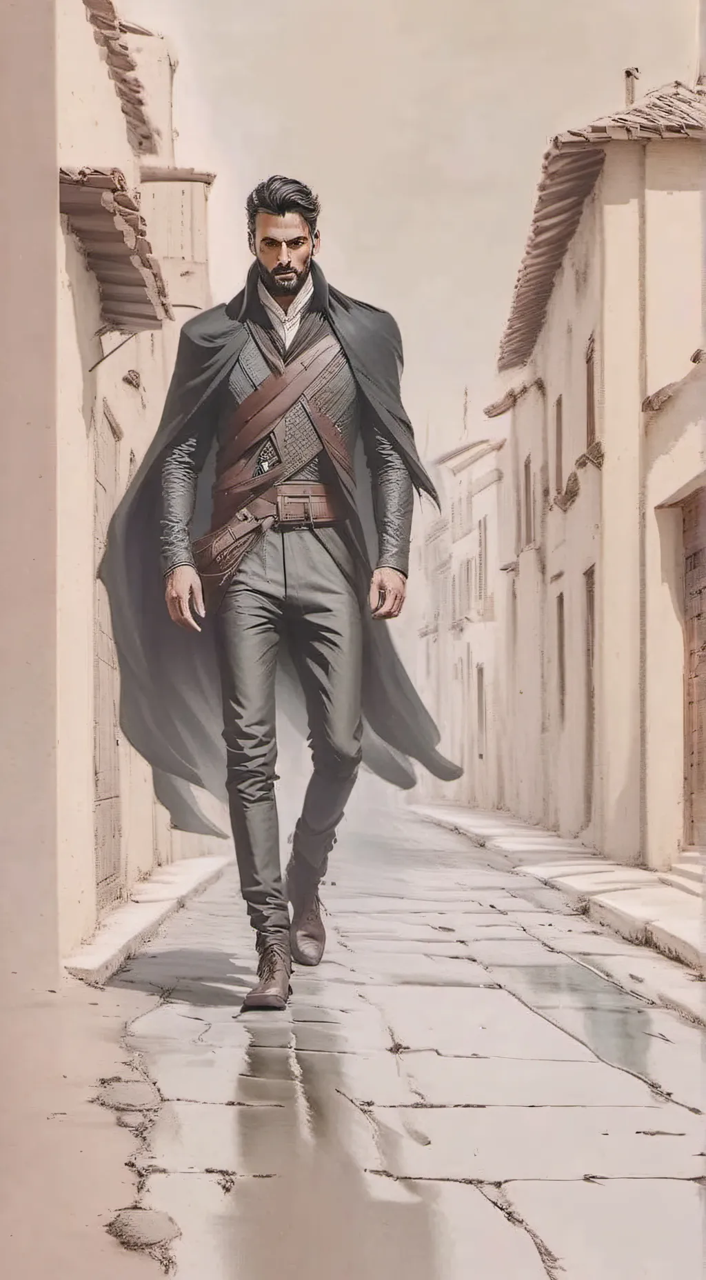 ai character: Léo background