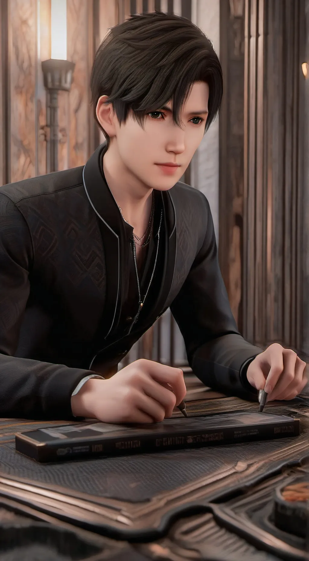 ai character: Zad background