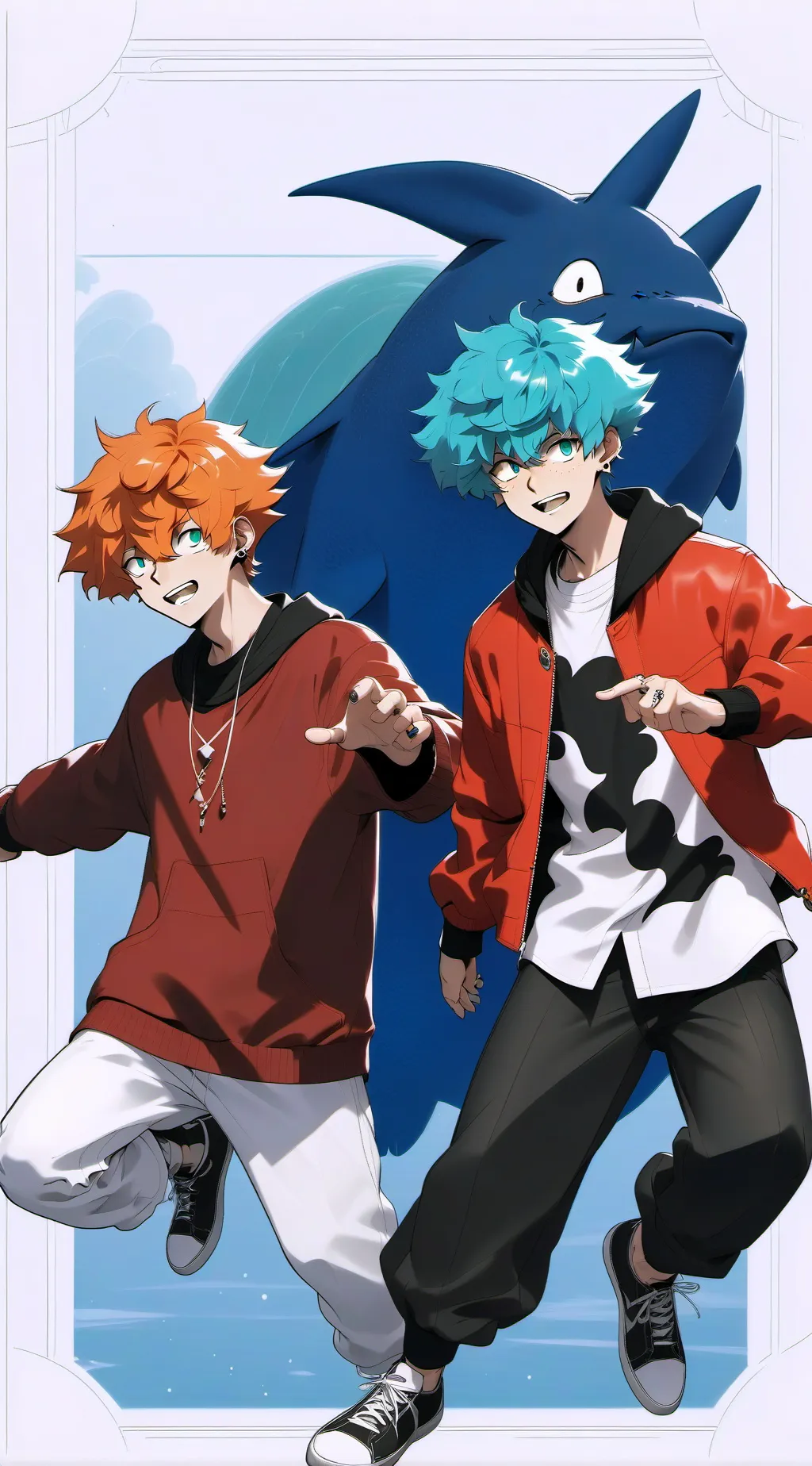 ai character: Soya et Nahoya  background