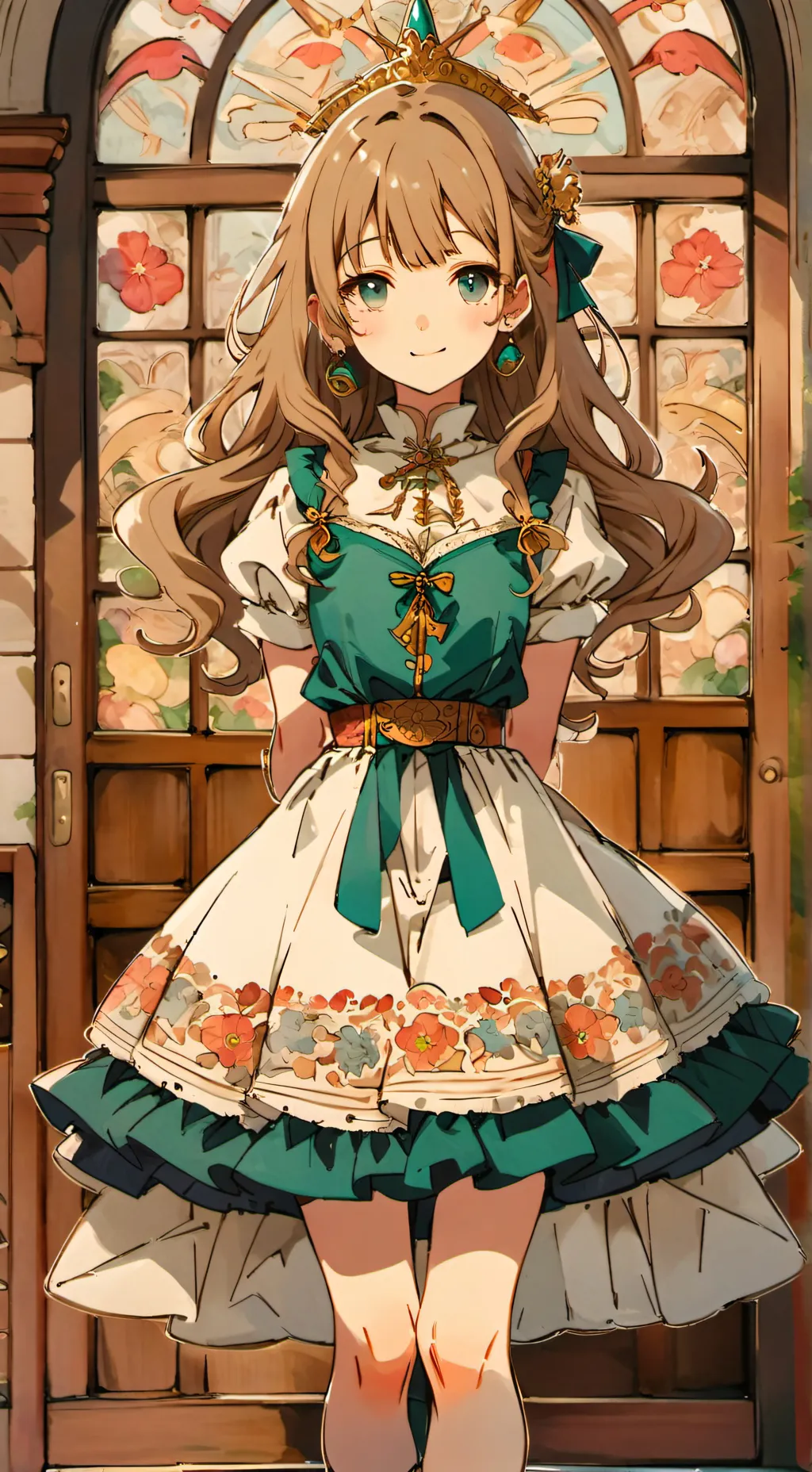 ai character: Alessandra background