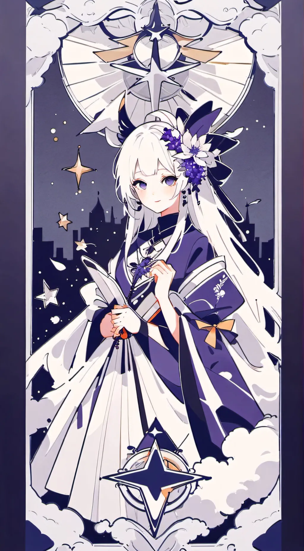 ai character: MY HORROR background