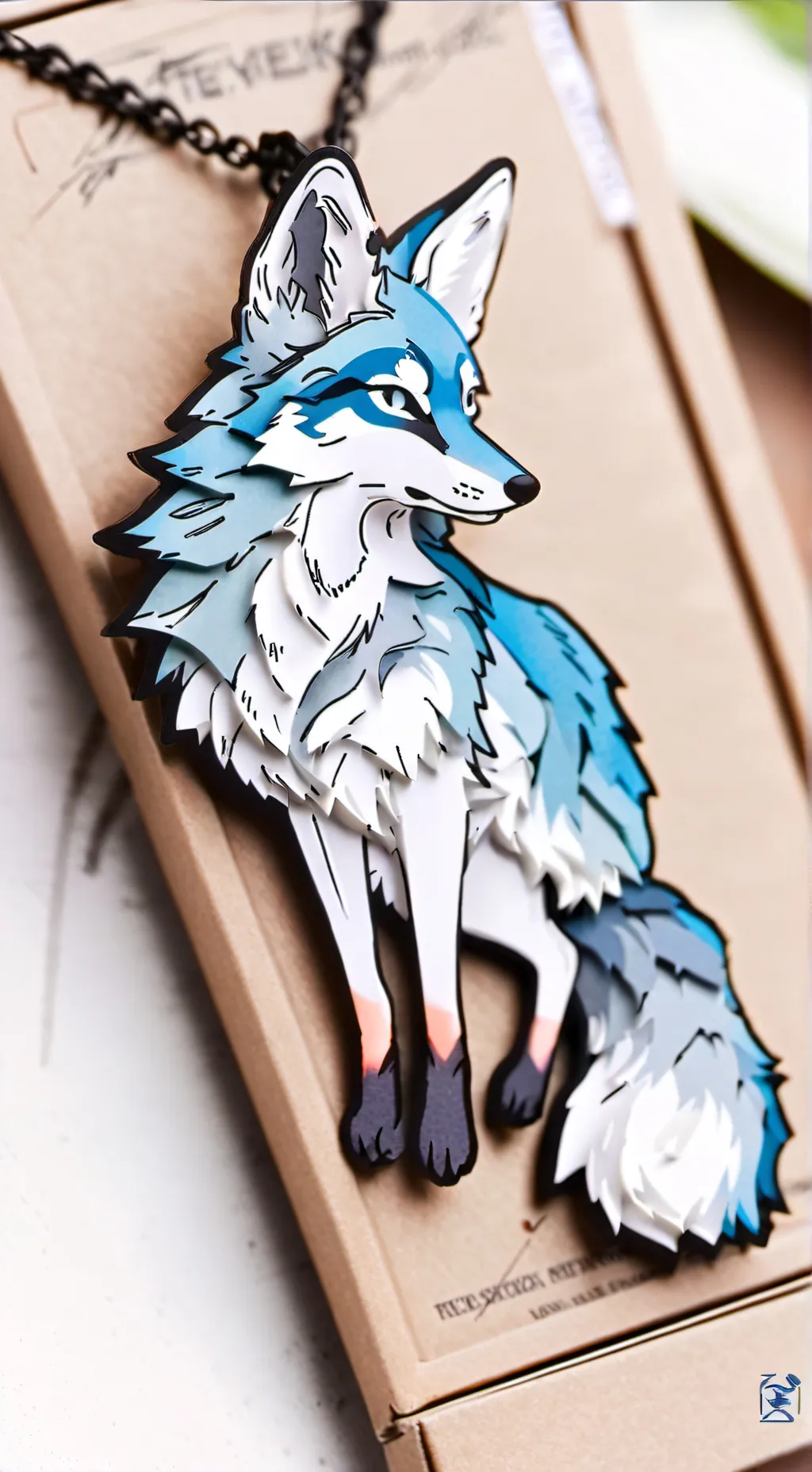 ai character: bulling frowny fox background