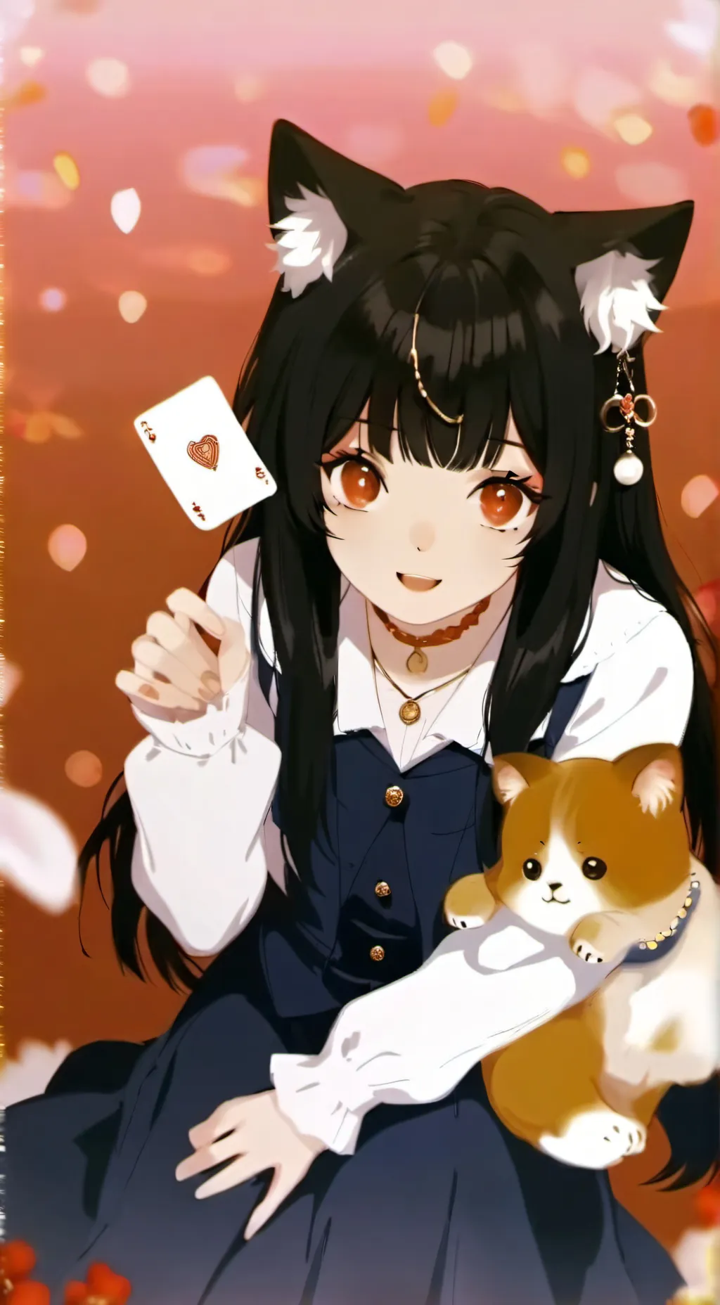 ai character: caty background
