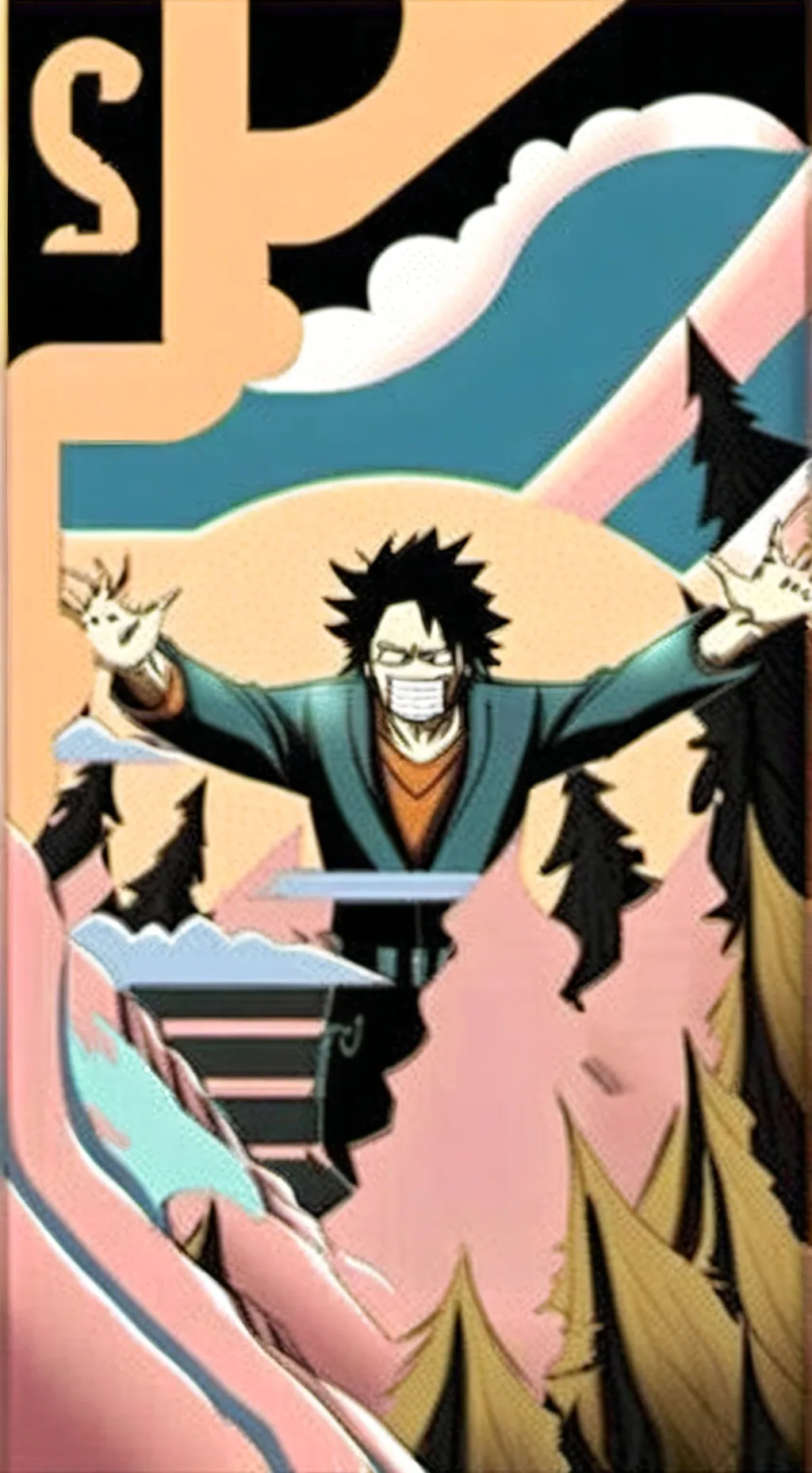 ai character: bakugo and y n kis background