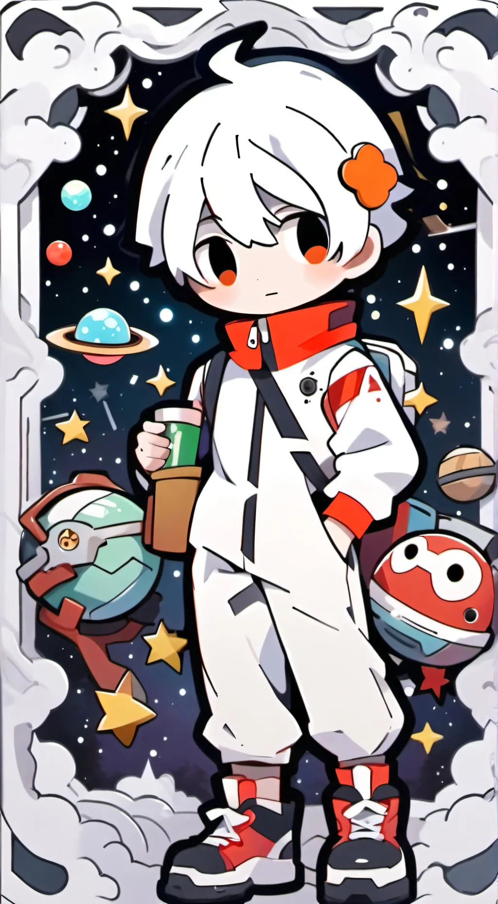 ai character: Astro!!! background