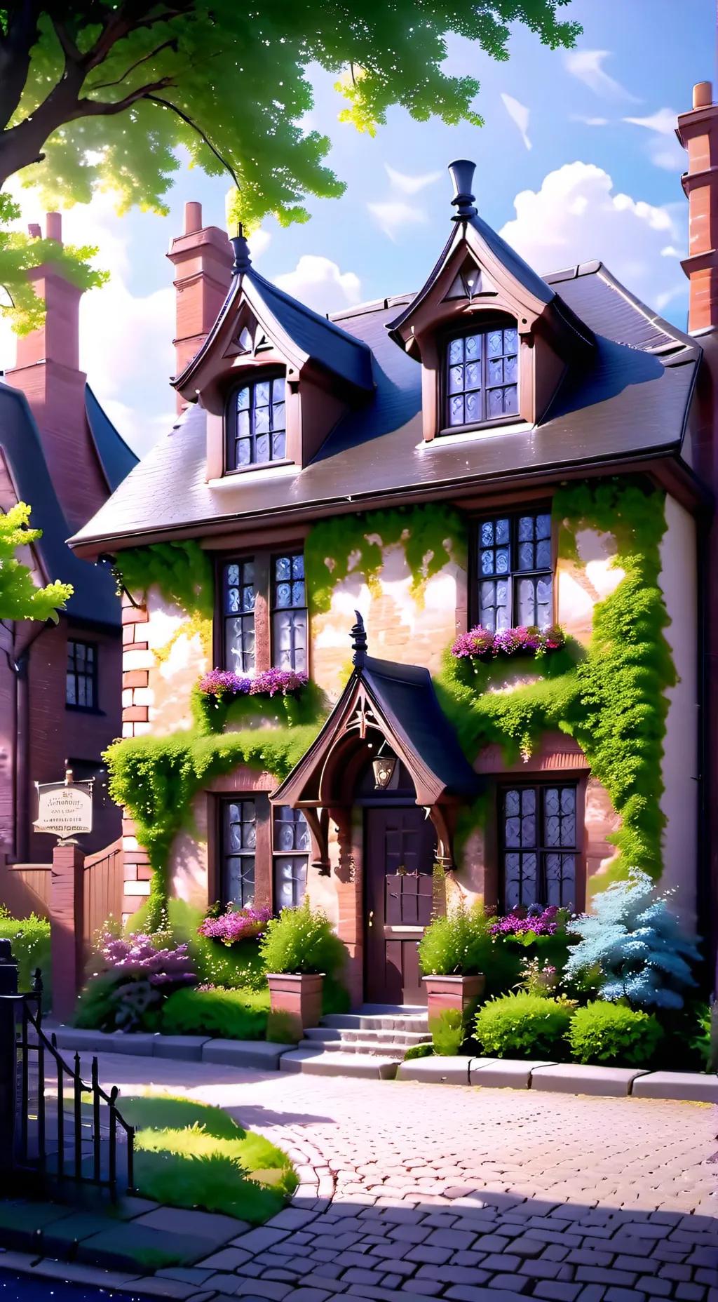 ai character: the Weasleys trans background