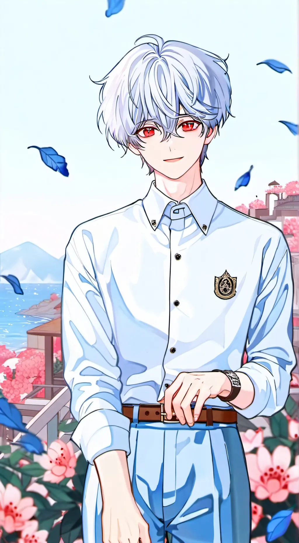 ai character: max 💖 background