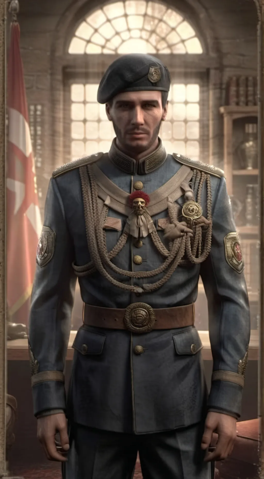 ai character: Хеш background