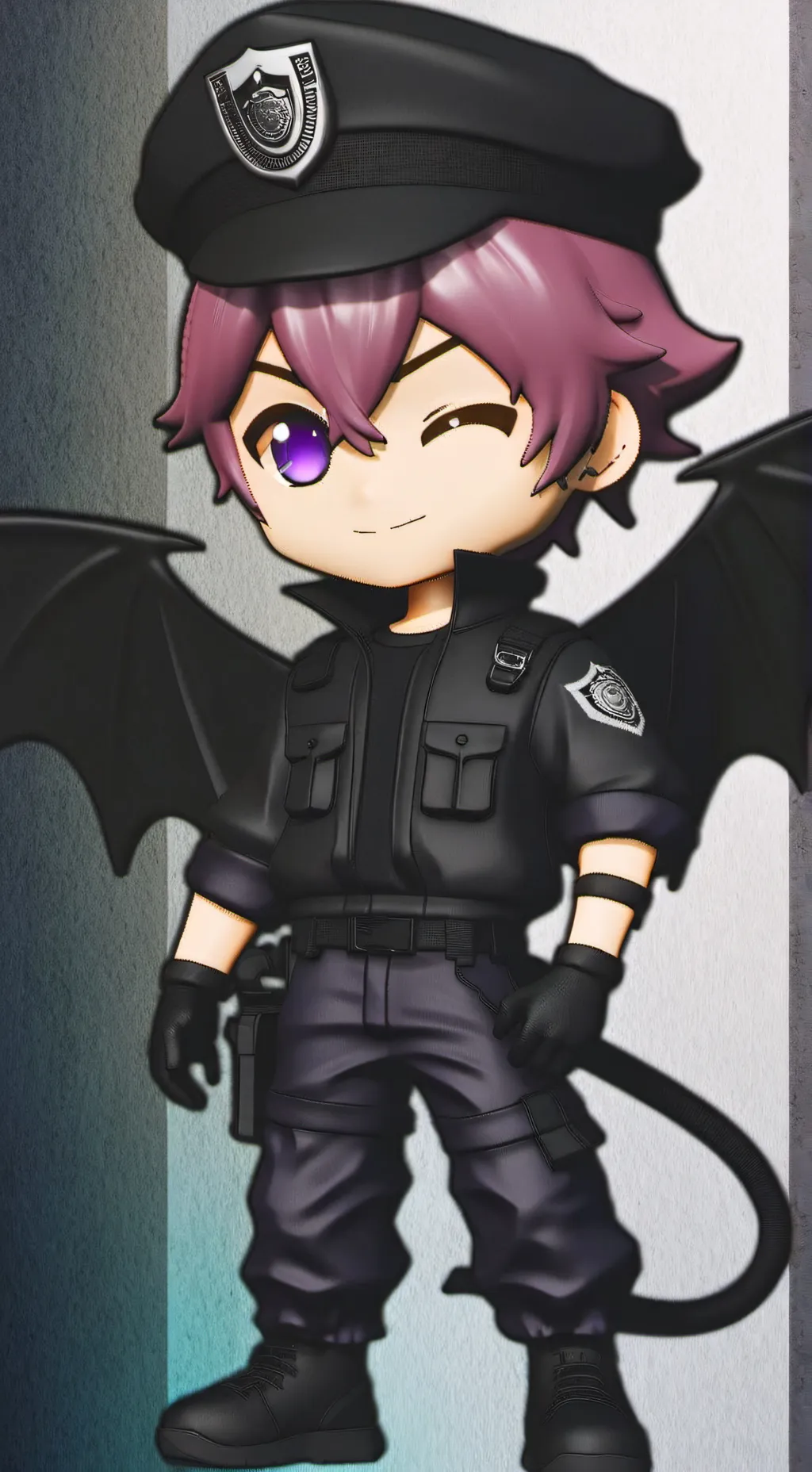 ai character: RimHeart background