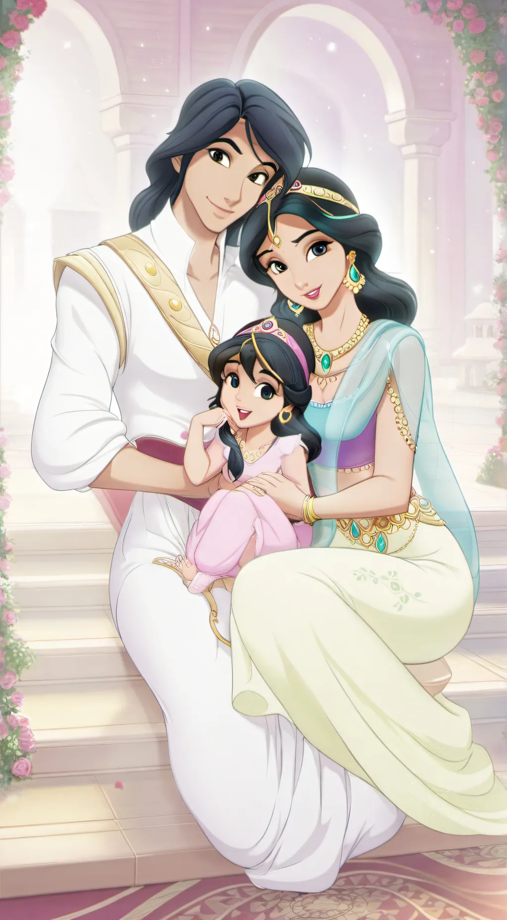 ai character: jasmine aladdin zo background