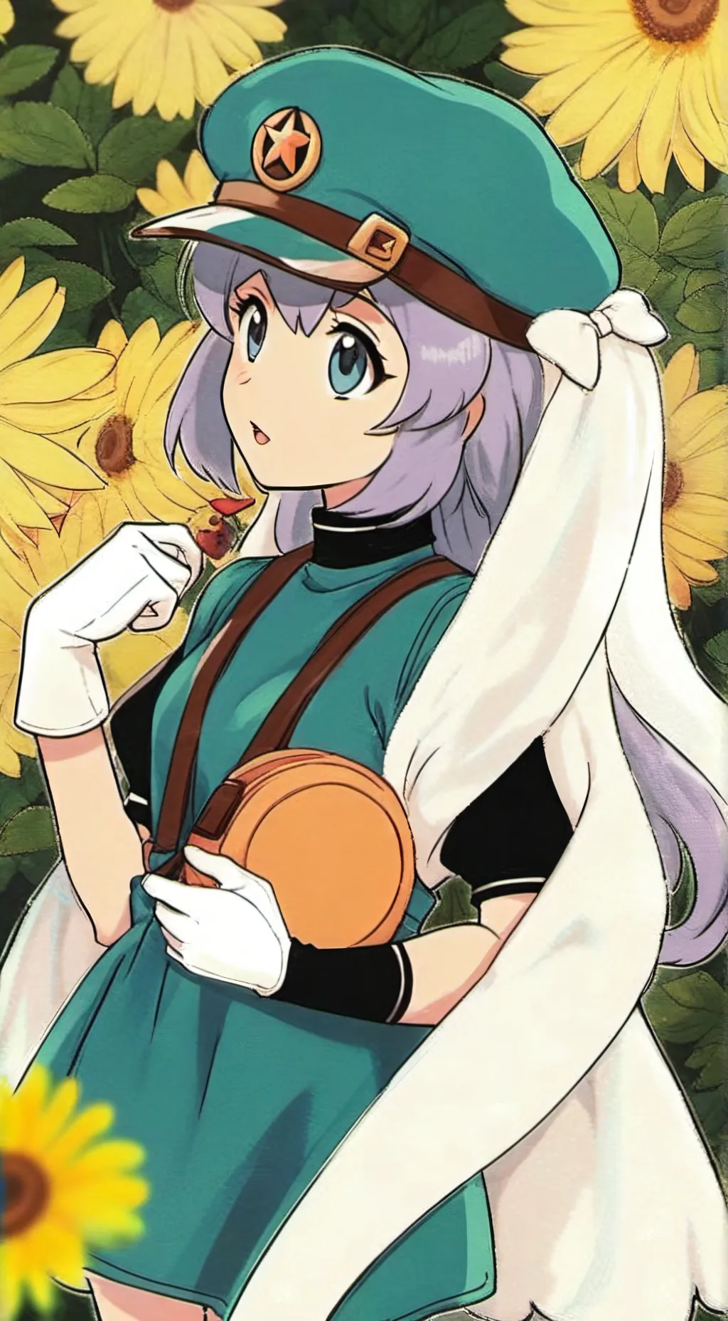ai character: dog day and the sc background