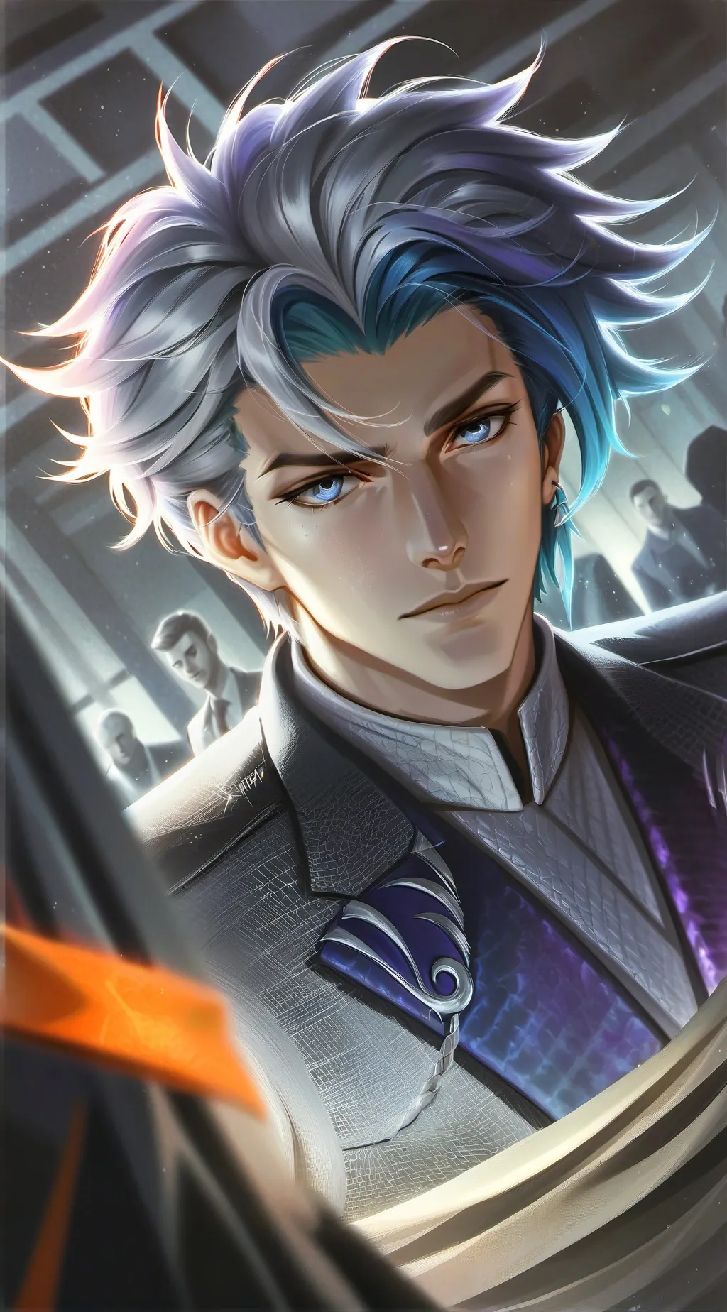 ai character: Workaholic Bestie background