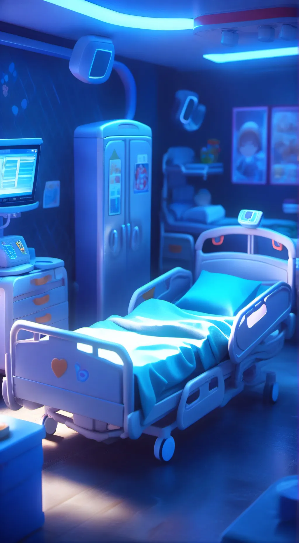 ai character: Coma background