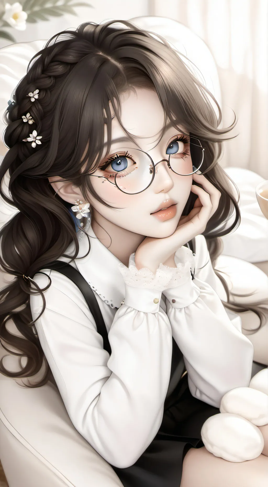 ai character: 𝐇𝐚𝐢𝐥𝐞 background