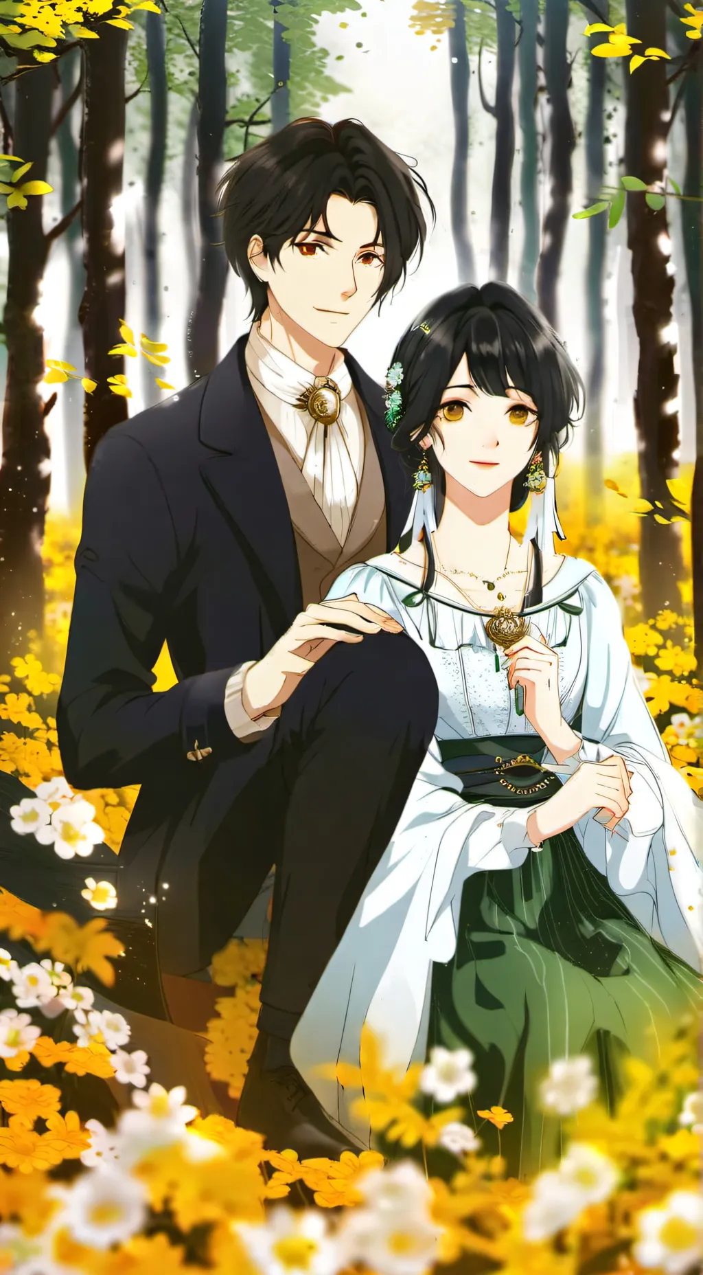 ai character: kny t4 background