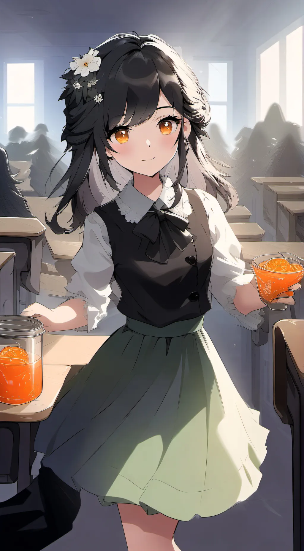 ai character: Amarika background