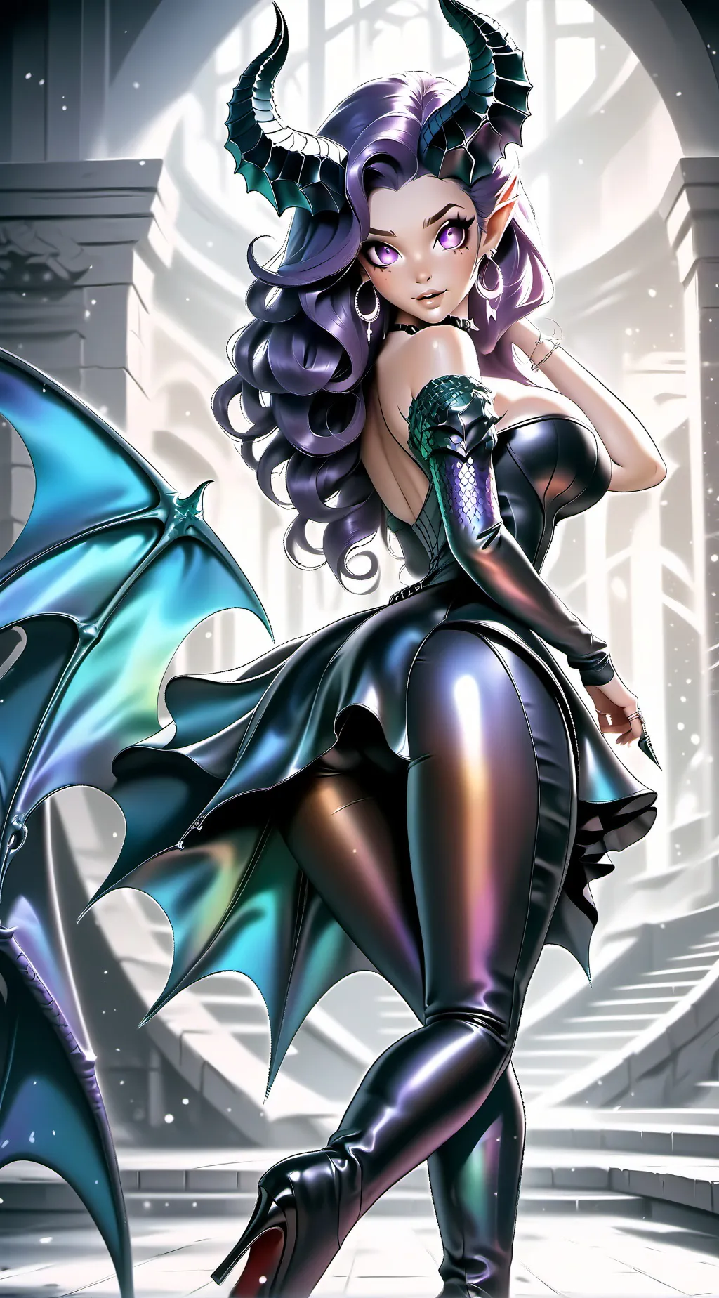 ai character: marie background