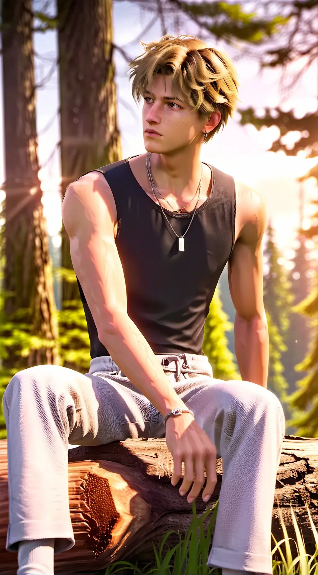 ai character: JJ maybank  background