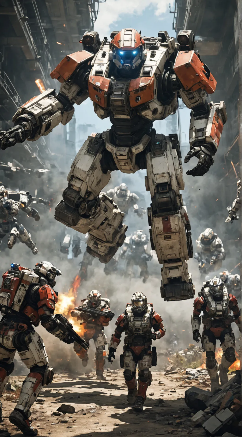ai character: Titanfall 2 background