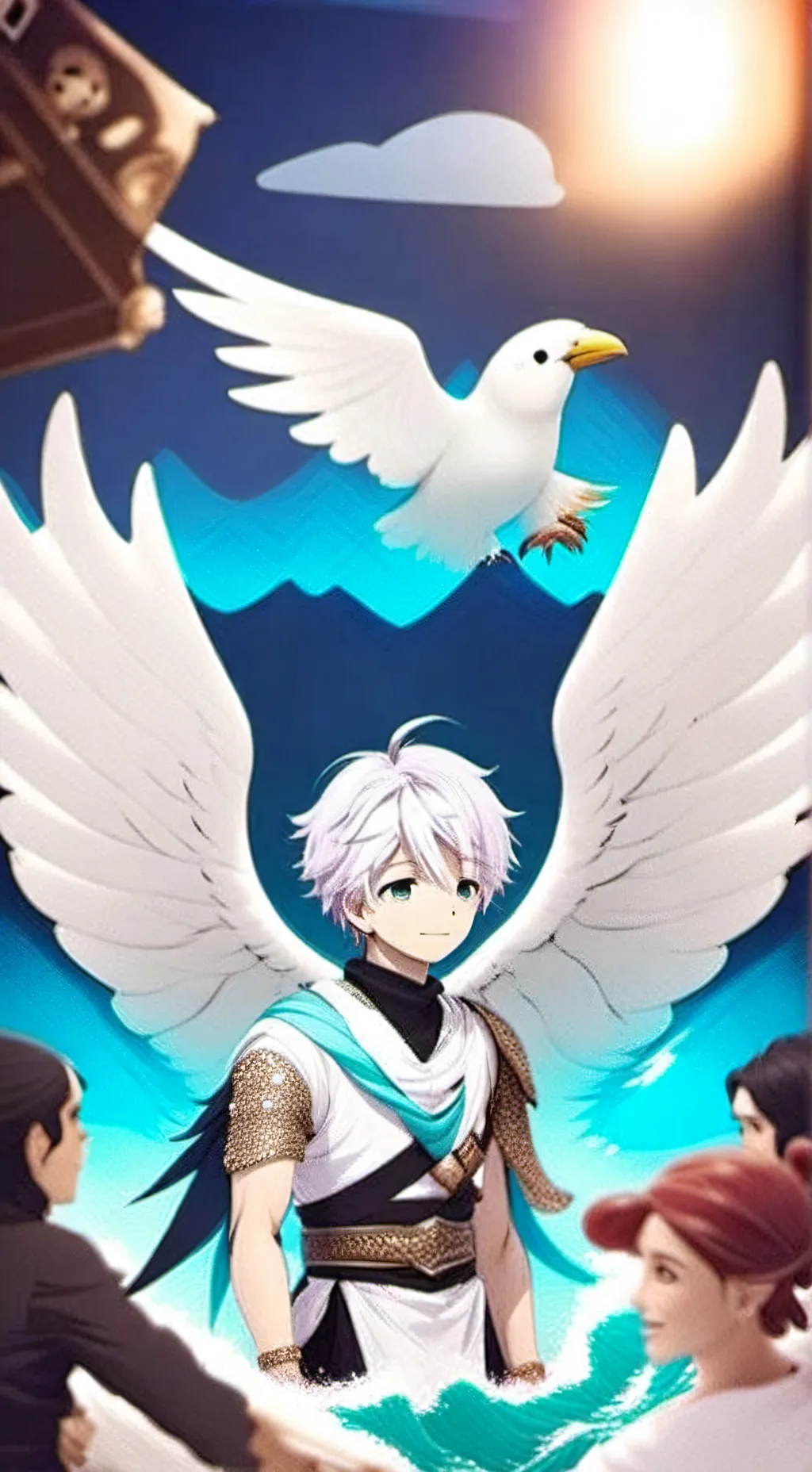 ai character: tu angelito background