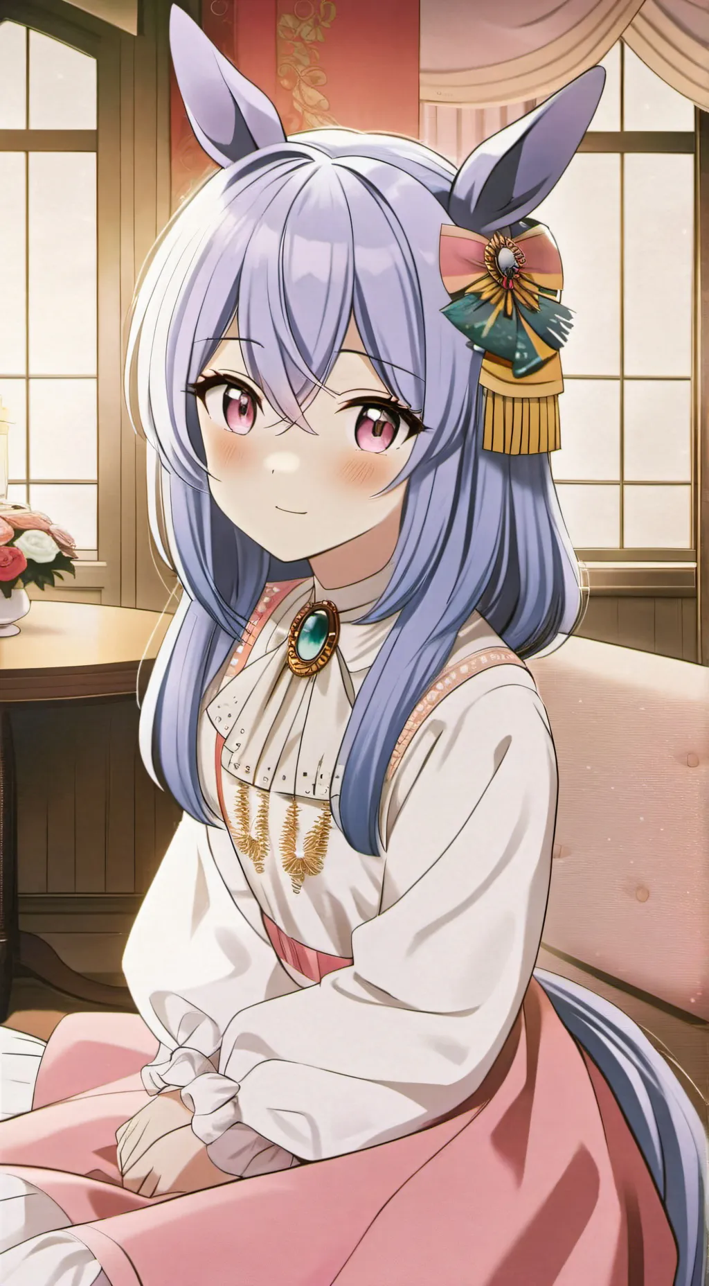 ai character: Teardrop background