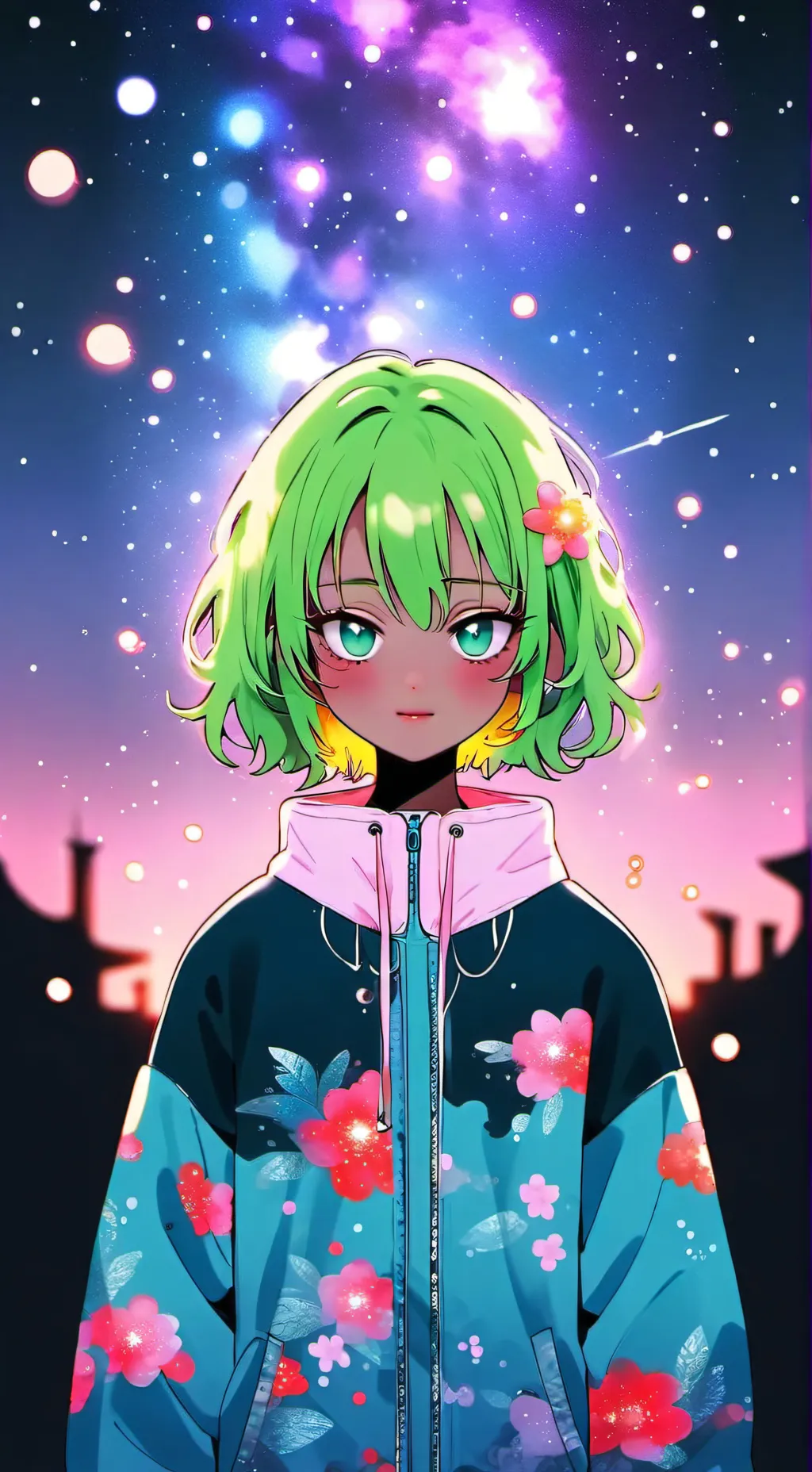 ai character: emily background