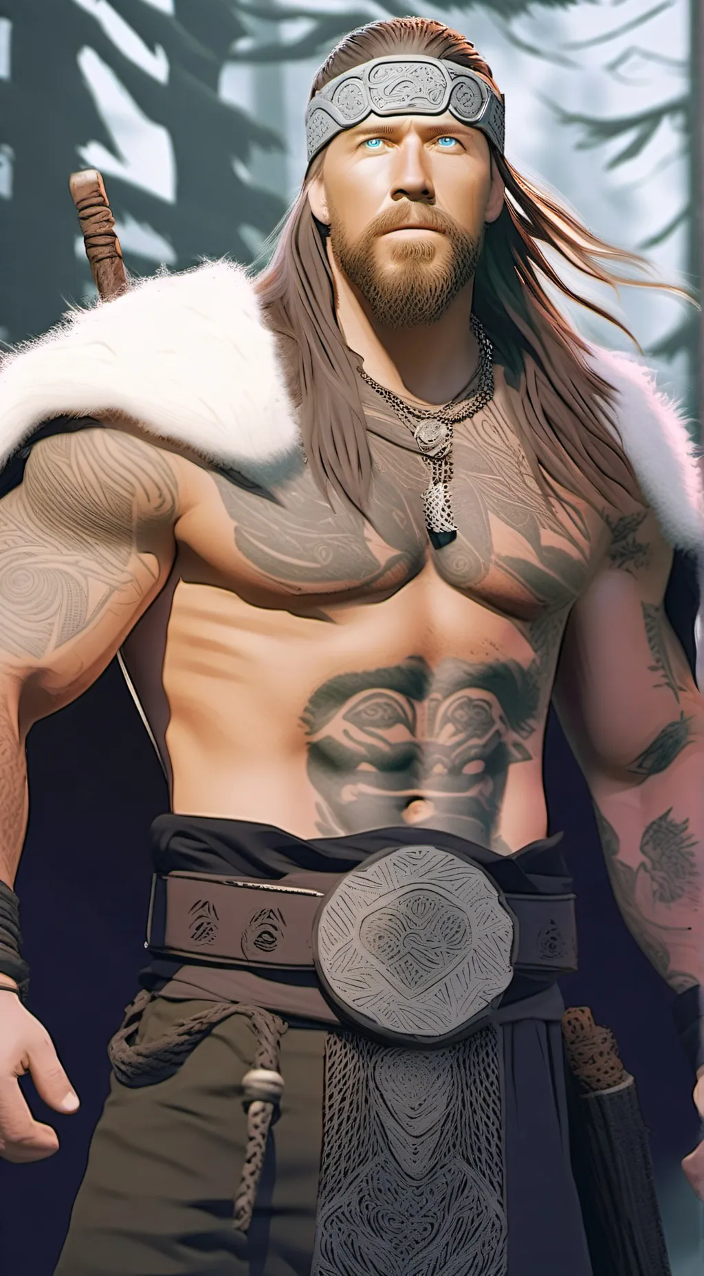 ai character: Haldórr background
