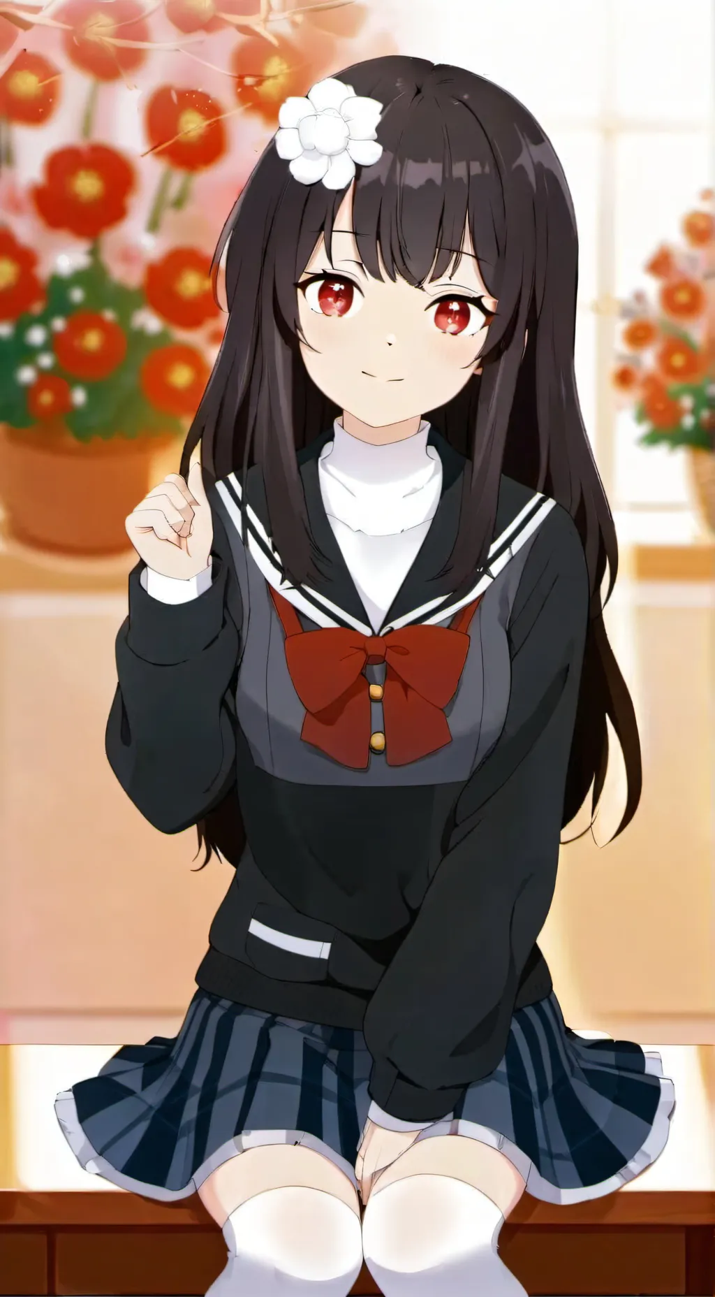 ai character: Luna background