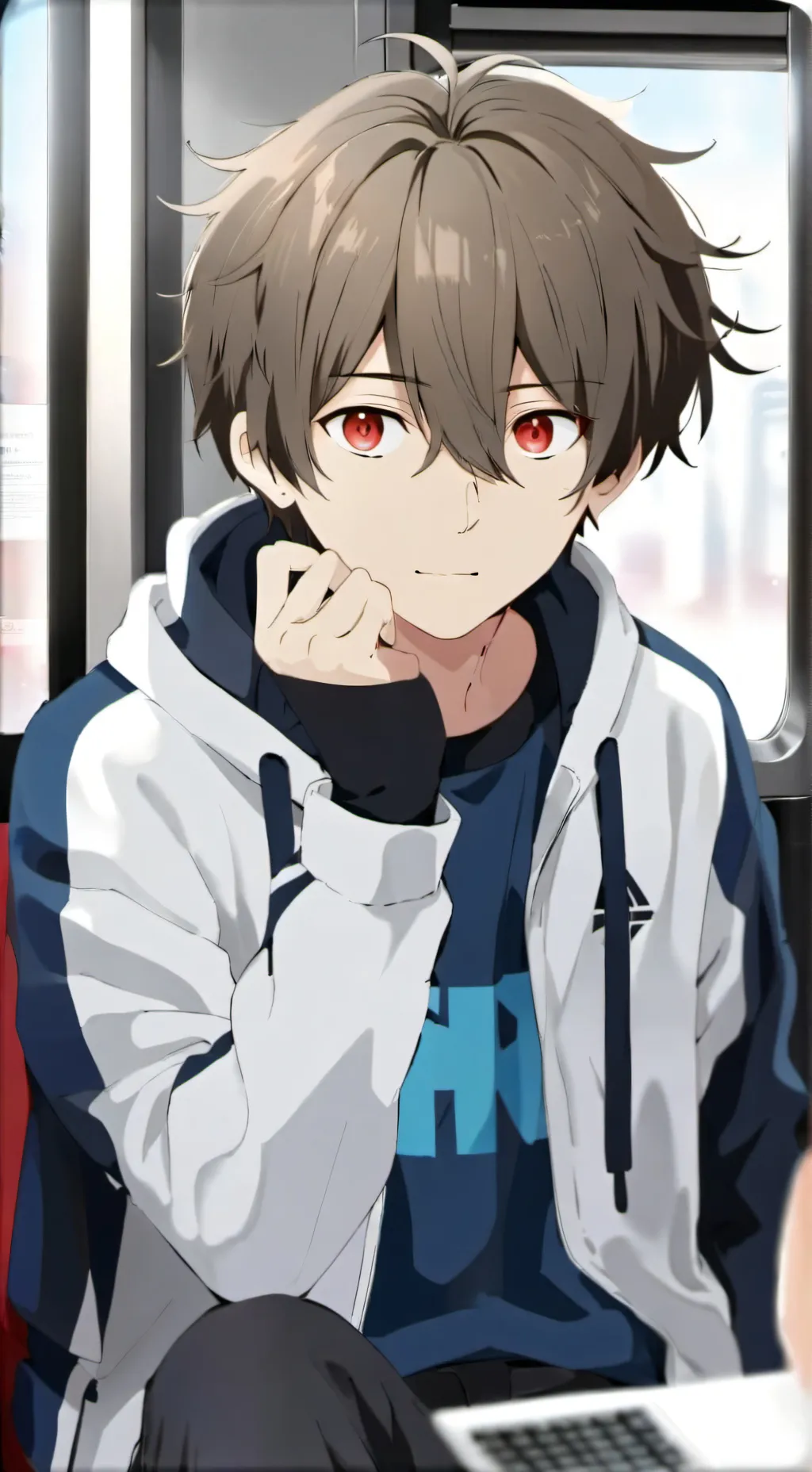 ai character: Fuji background