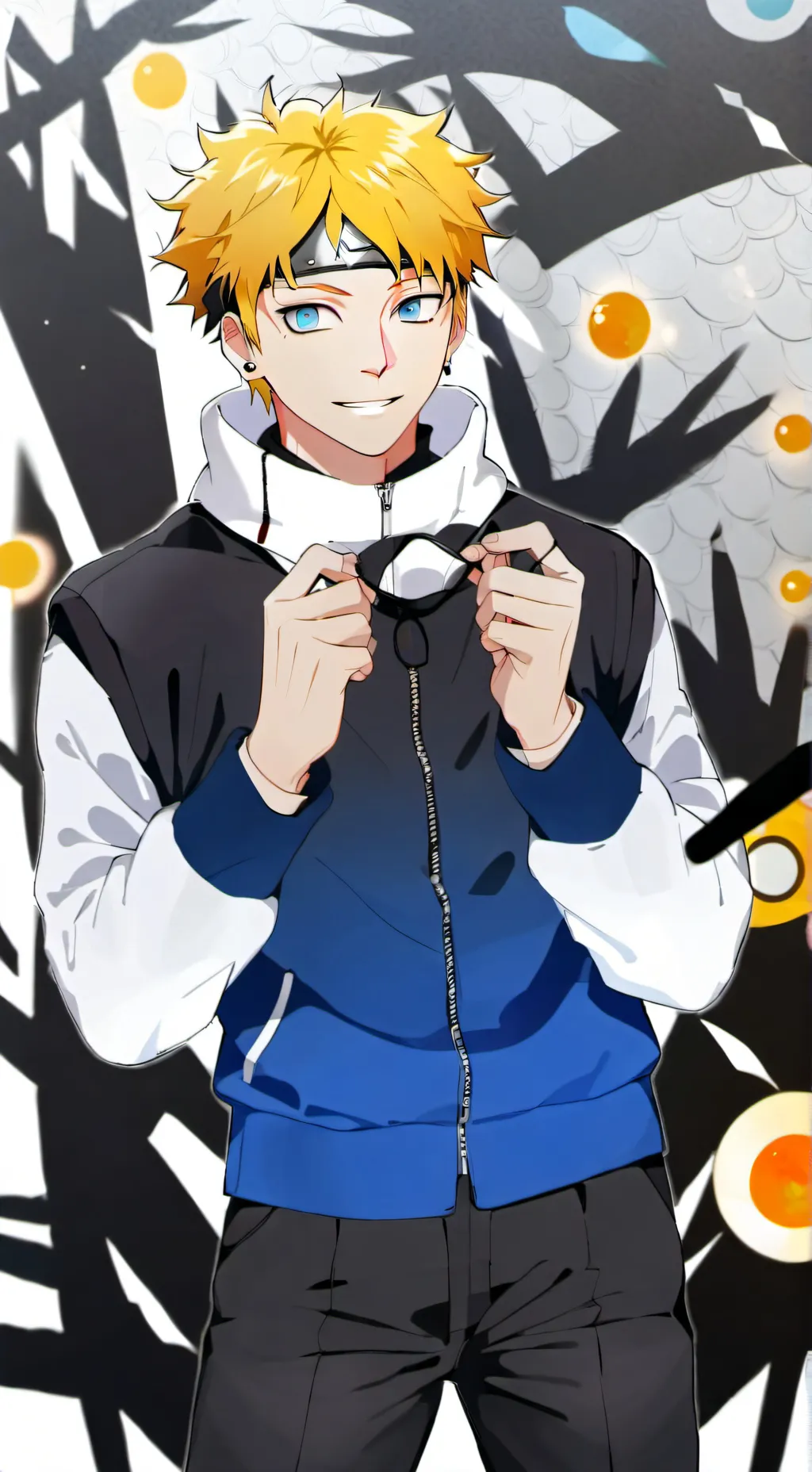 ai character: Sasunaru!  background