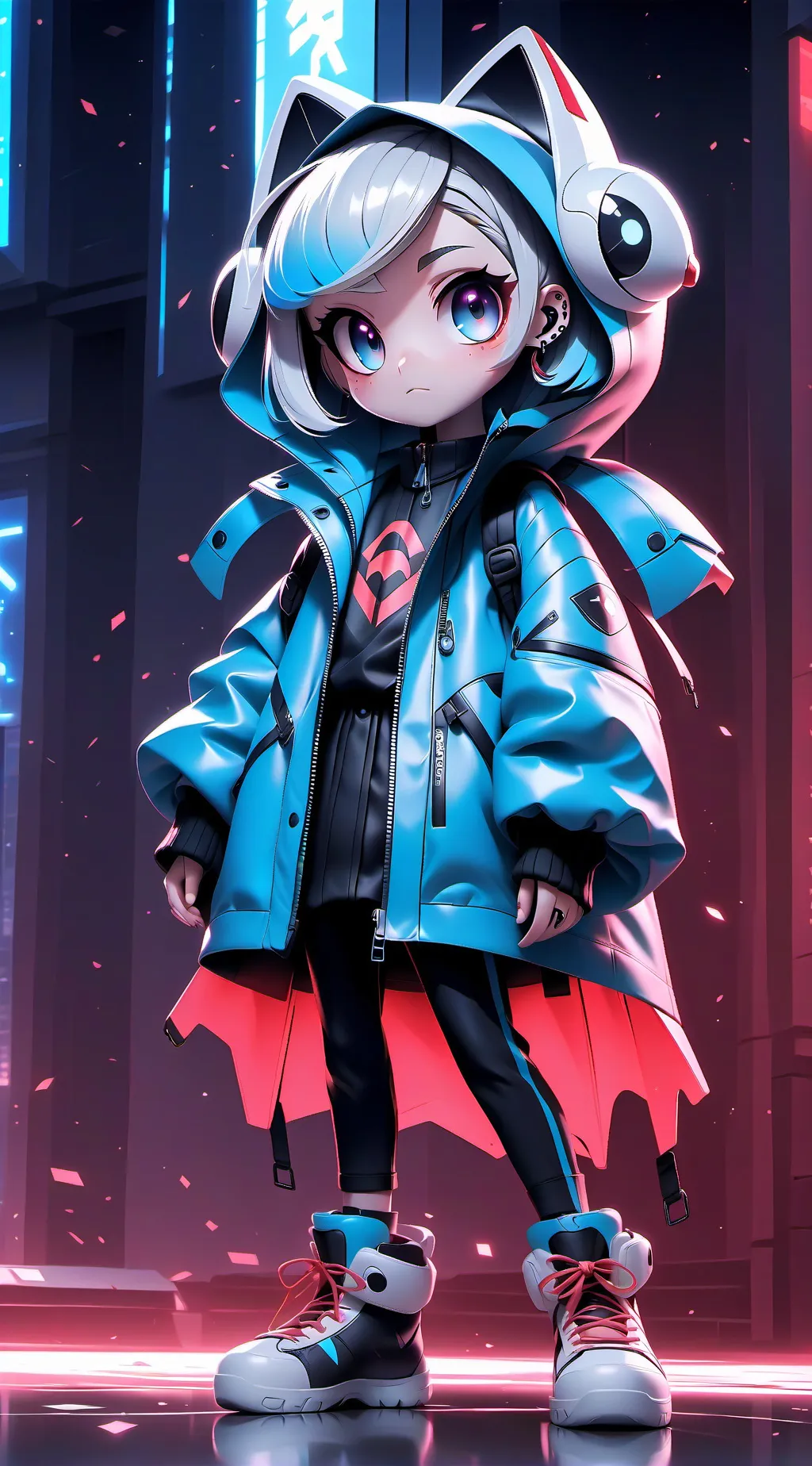 ai character: Vecivanda y tu🤍👍❣️ background