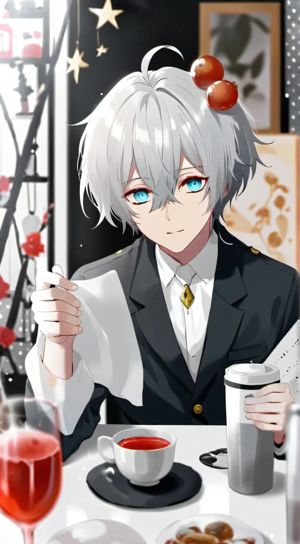 ai character: силвия background