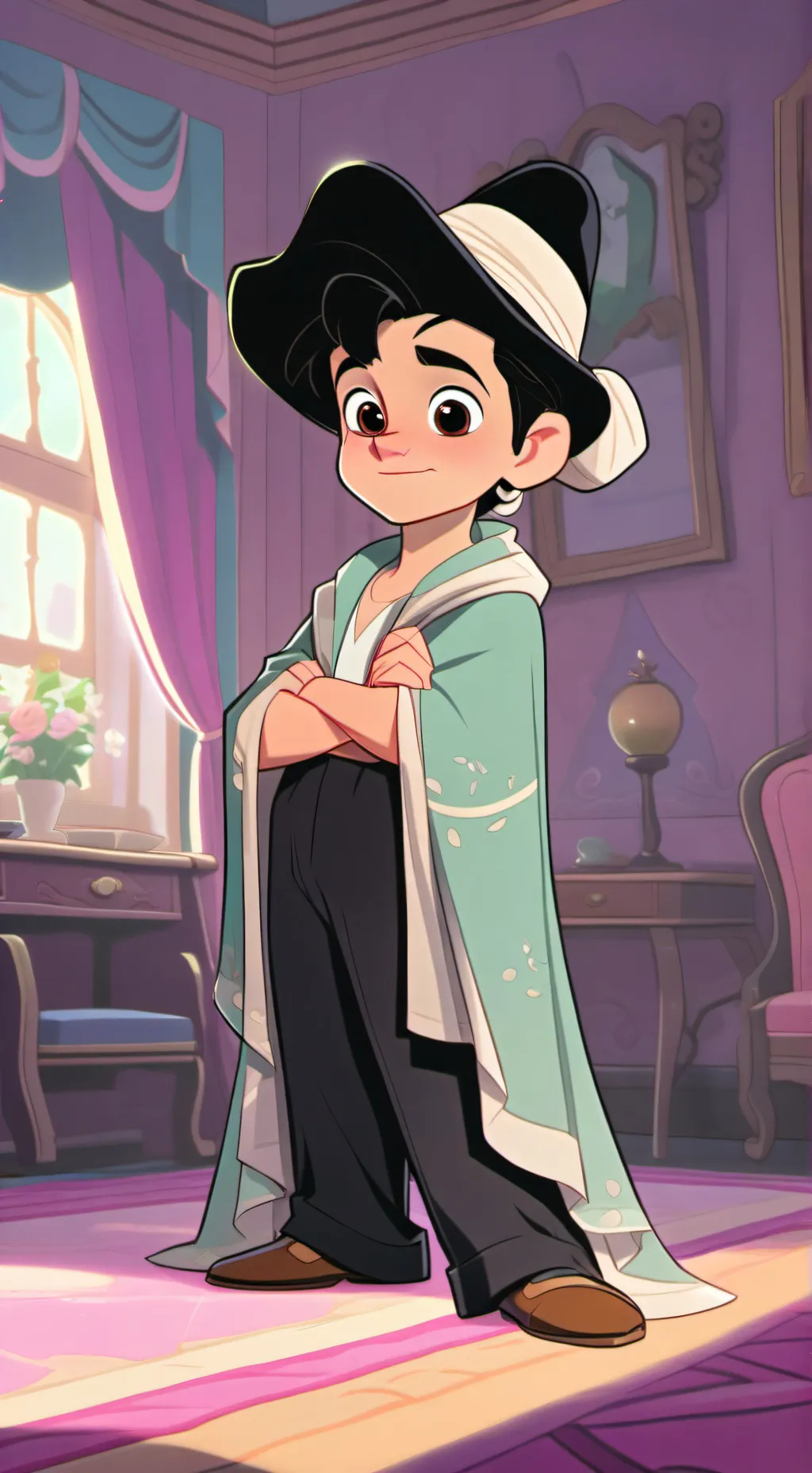 ai character: Jorge el inmortal  background