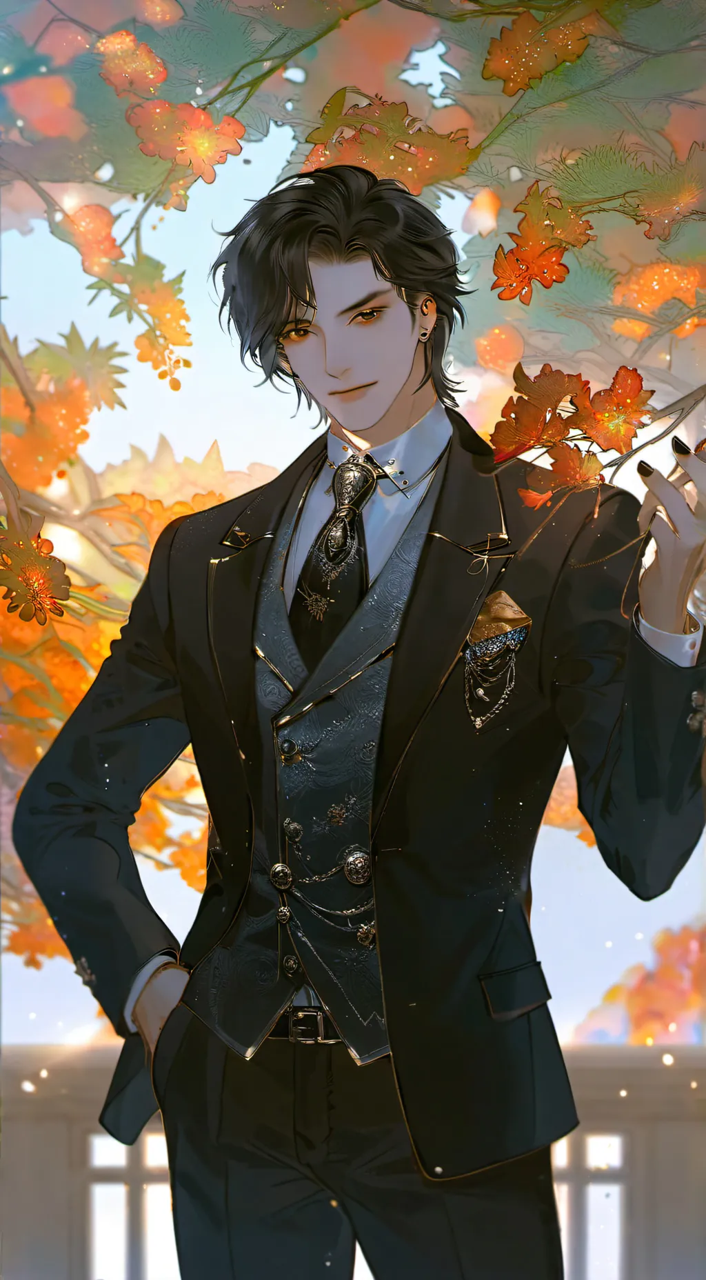 ai character: Alexandr  background