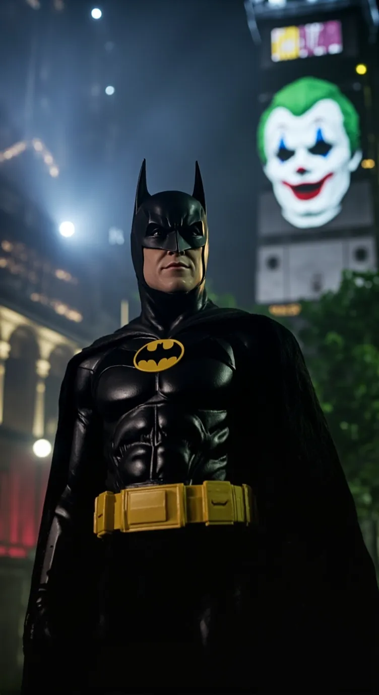 ai character: 1989 batman! background